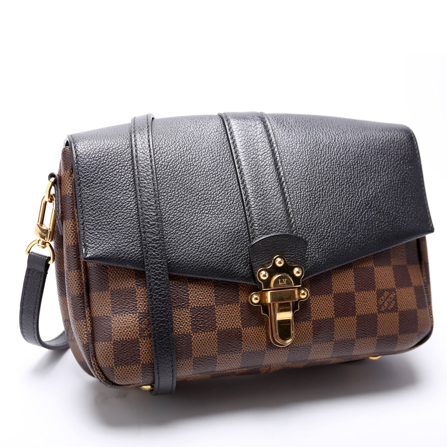 Louis Vuitton Clapton Ebene Damier Crossbody Bag Ebene 2
