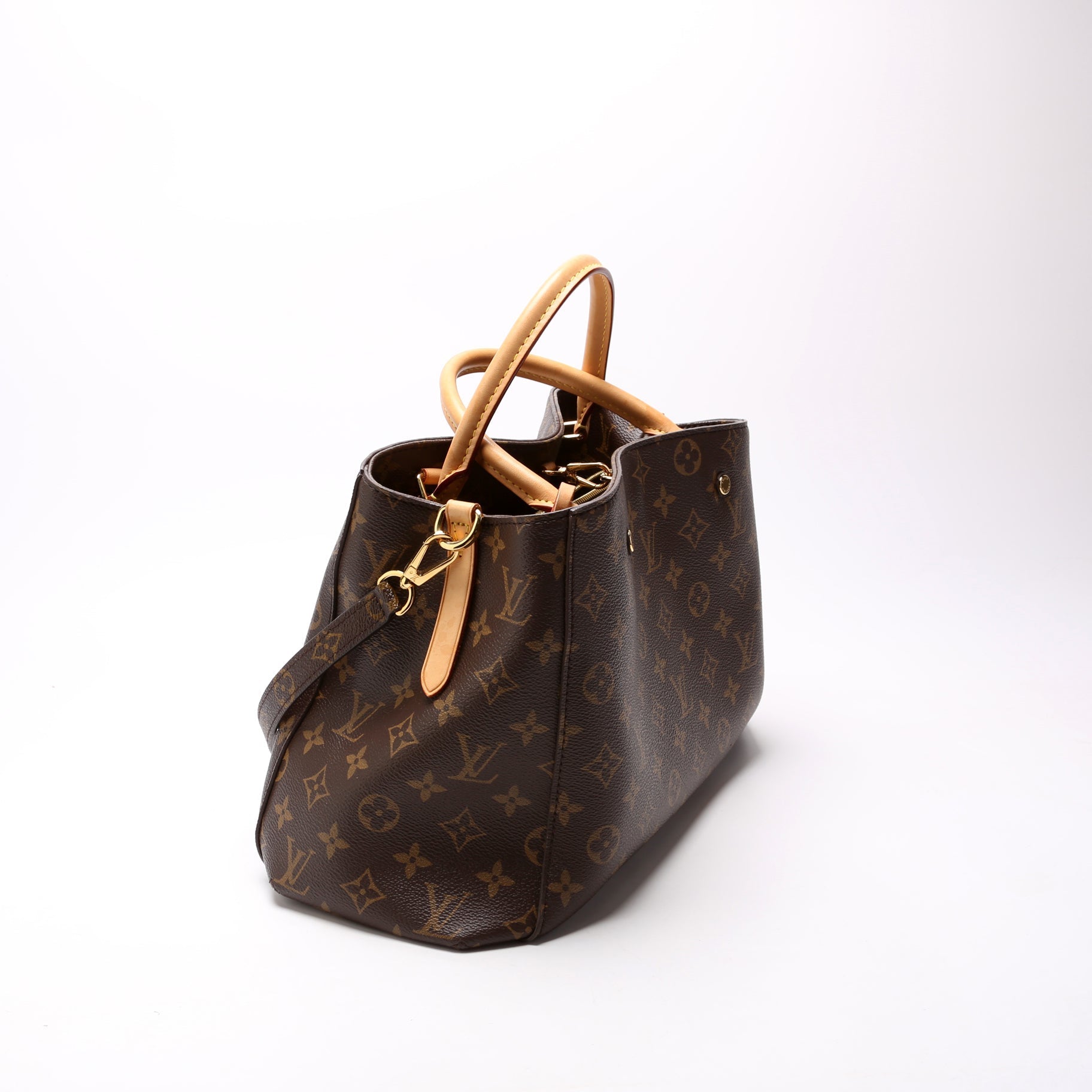 Louis Vuitton Montaigne MM Monogram Handbag Monogram 1