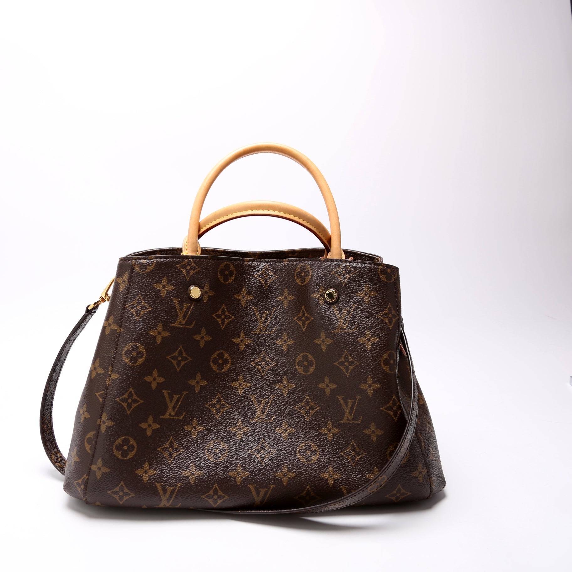 Louis Vuitton Montaigne MM Monogram Handbag Monogram 1