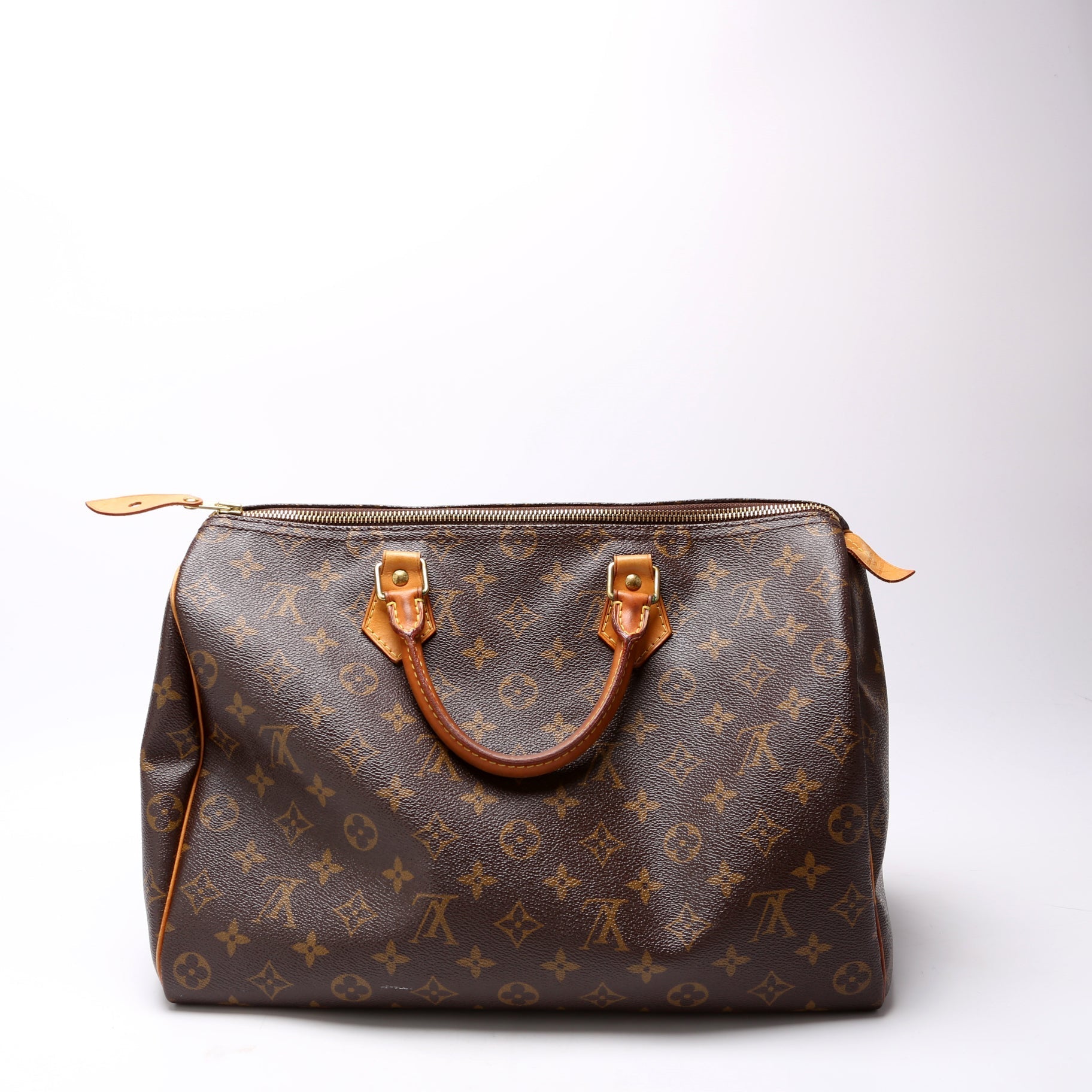 Louis Vuitton Speedy 35 Monogram Handbag Monogram 38