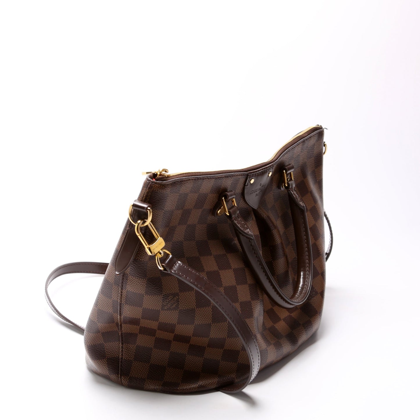 Louis Vuitton Siena Ebene MM Damier Handbag Ebene 7