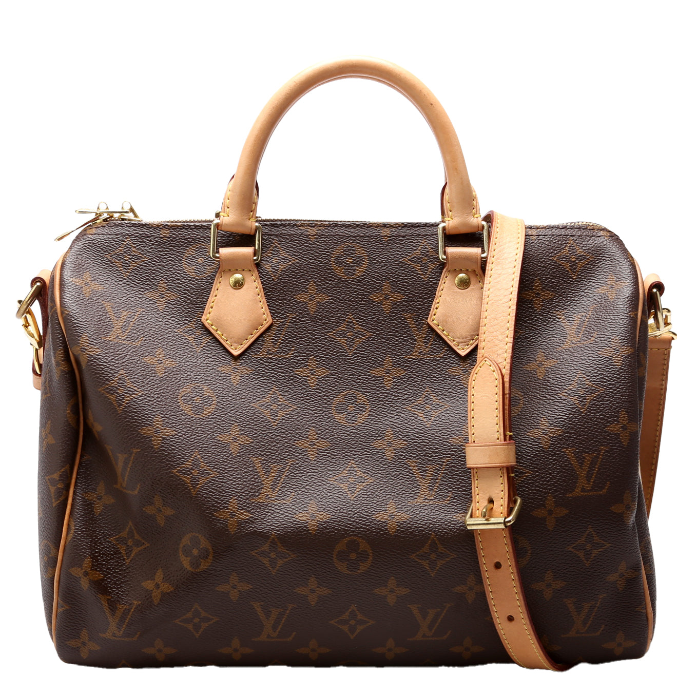 Louis Vuitton Speedy 30 Bandouliere Monogram Handbag Monogram 34