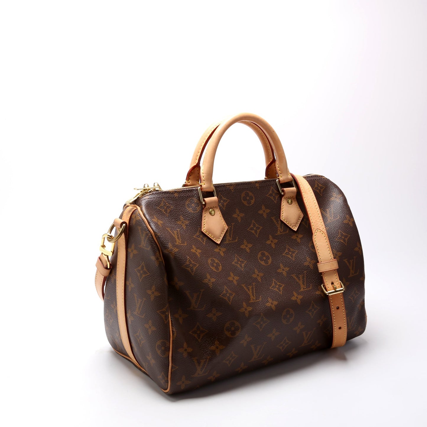 Louis Vuitton Speedy 30 Bandouliere Monogram Handbag Monogram 34
