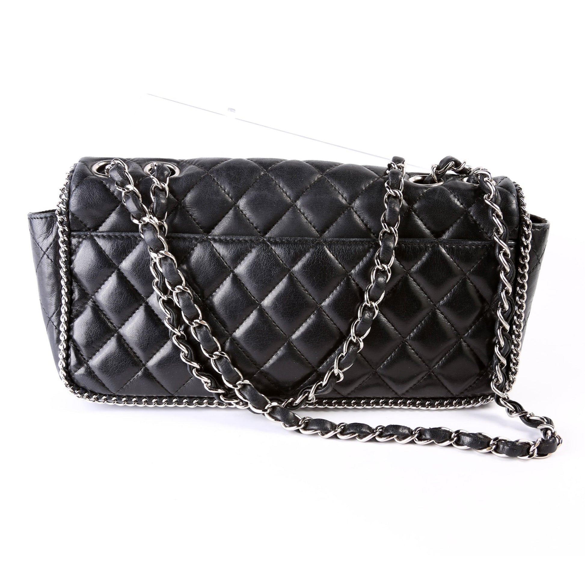 Chanel Around E W Flap Lambskin 11M Handbag