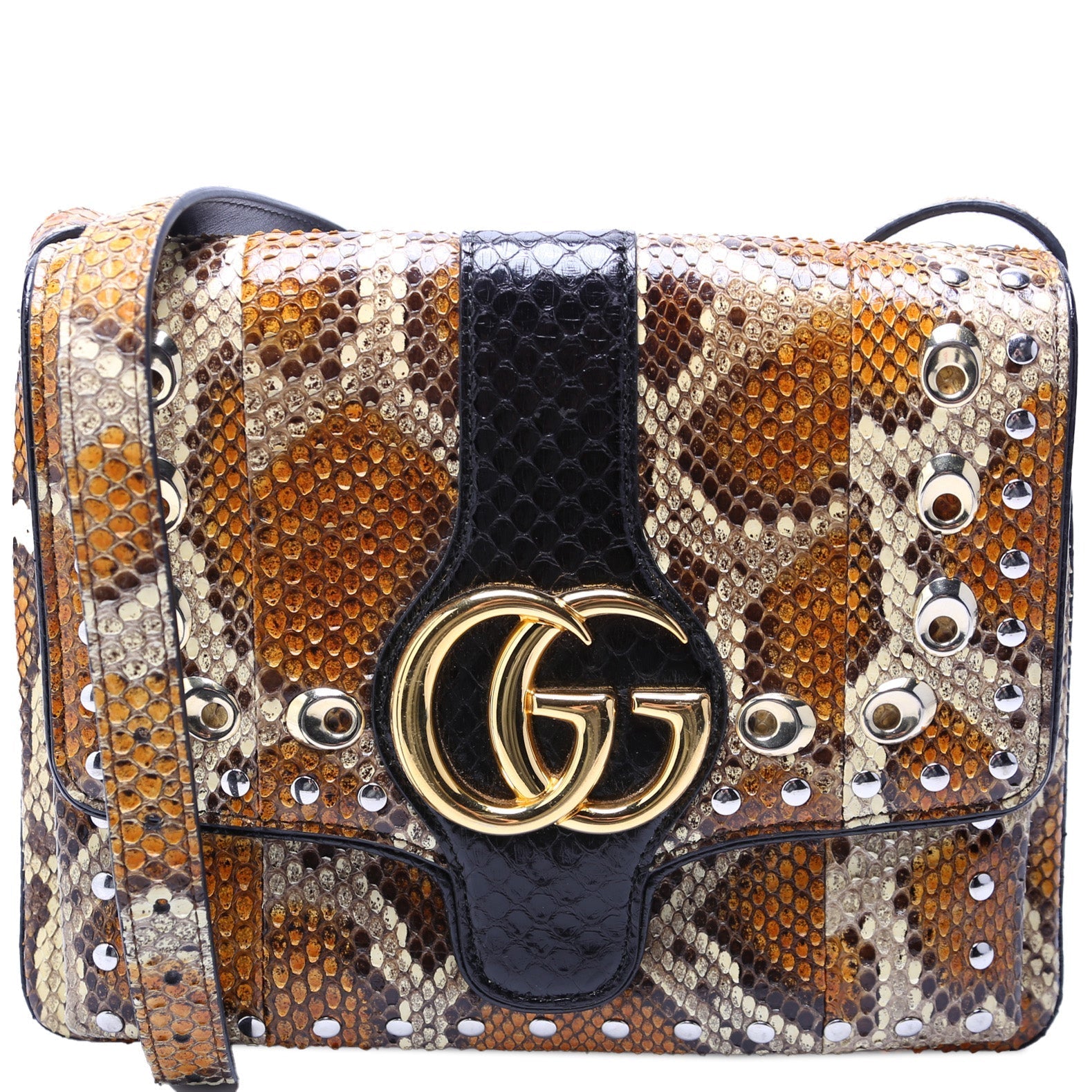 Gucci Arli Python Crossbody Bag