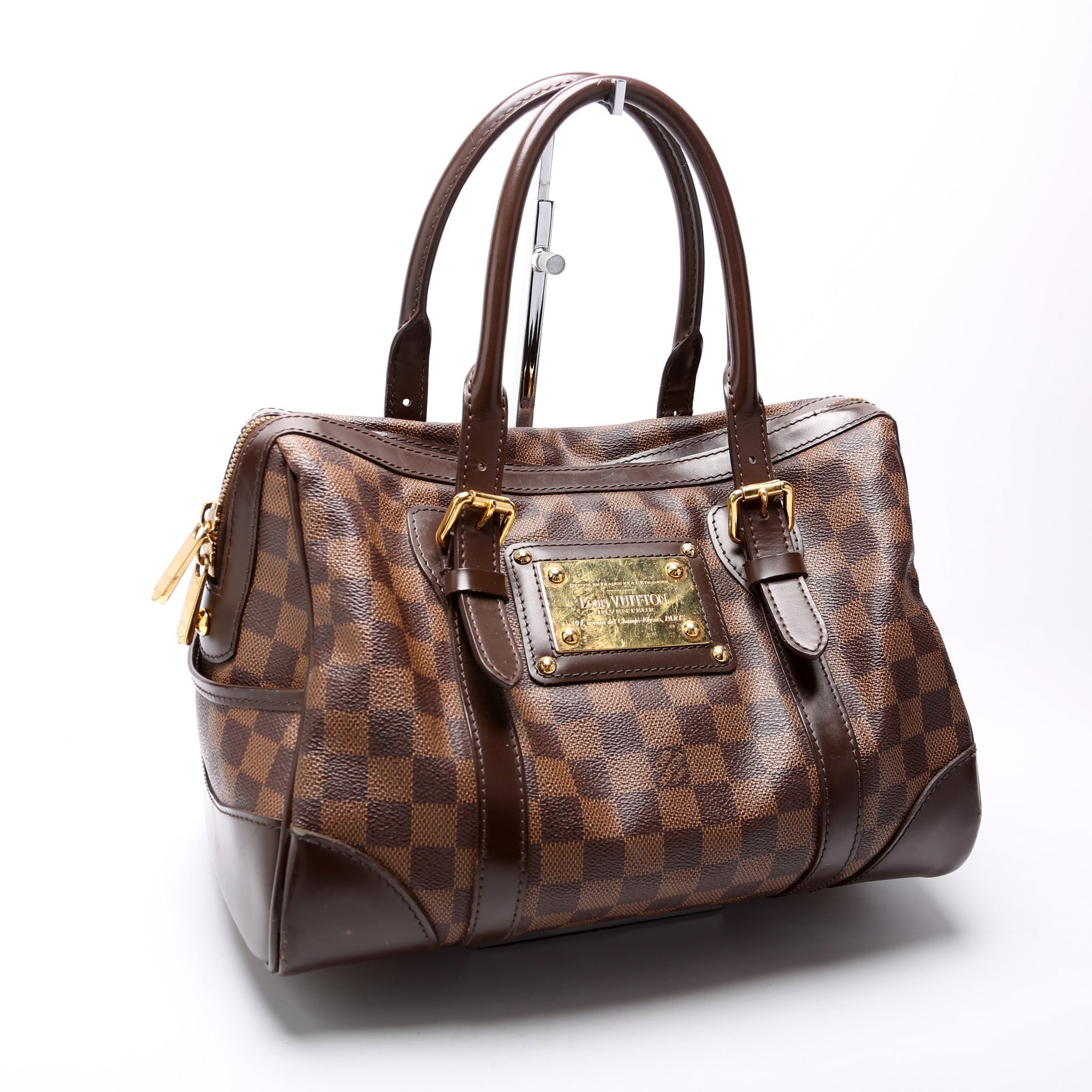 Louis Vuitton Berkeley Ebene Damier Handbag Damier Ebene