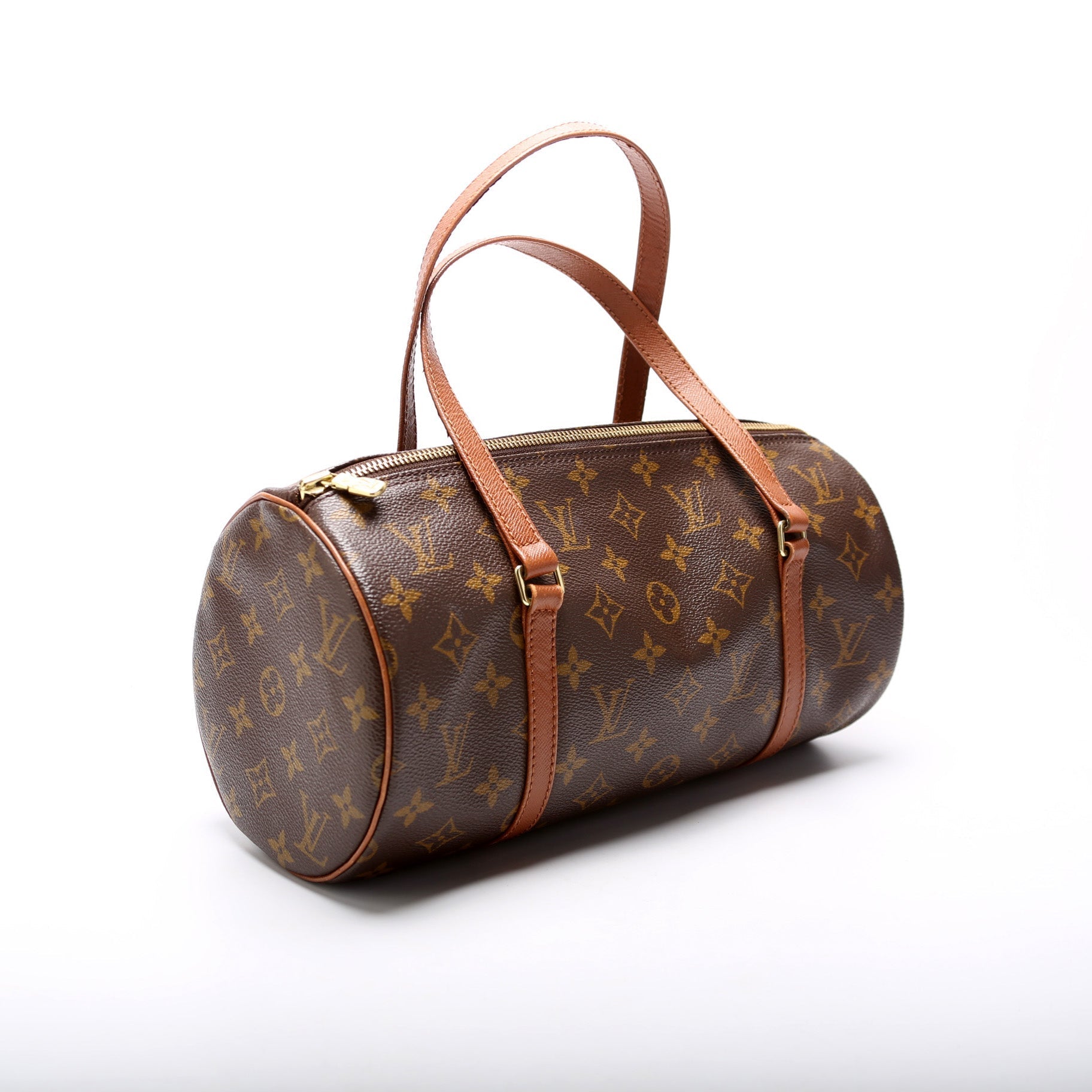 Louis Vuitton Papillon 30 11.5 Monogram Handbag In Monogram
