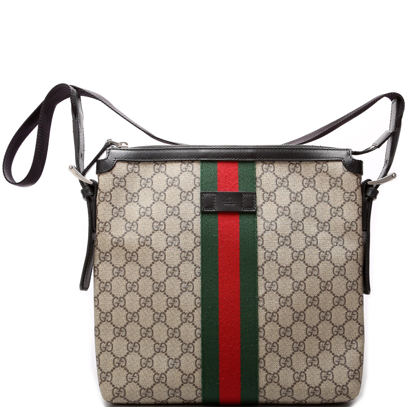 Gucci GG Supreme Web Messenger Travel Bag Messenger 3