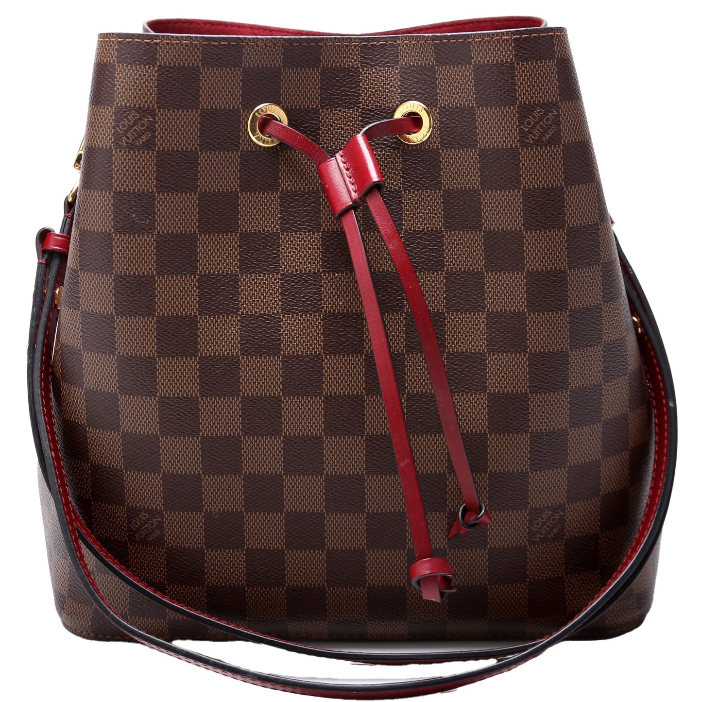 Louis Vuitton Neonoe Ebene Damier Handbag Damier Ebene