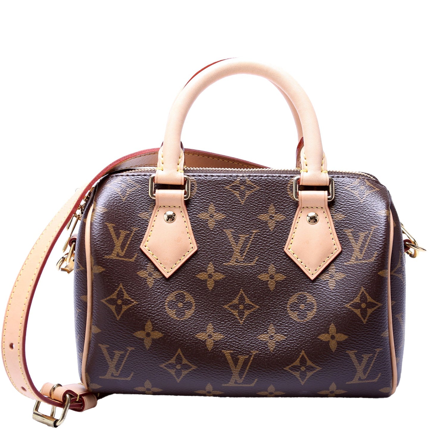 Louis Vuitton Speedy 20 Bandouliere Monogram Canvas Handbag