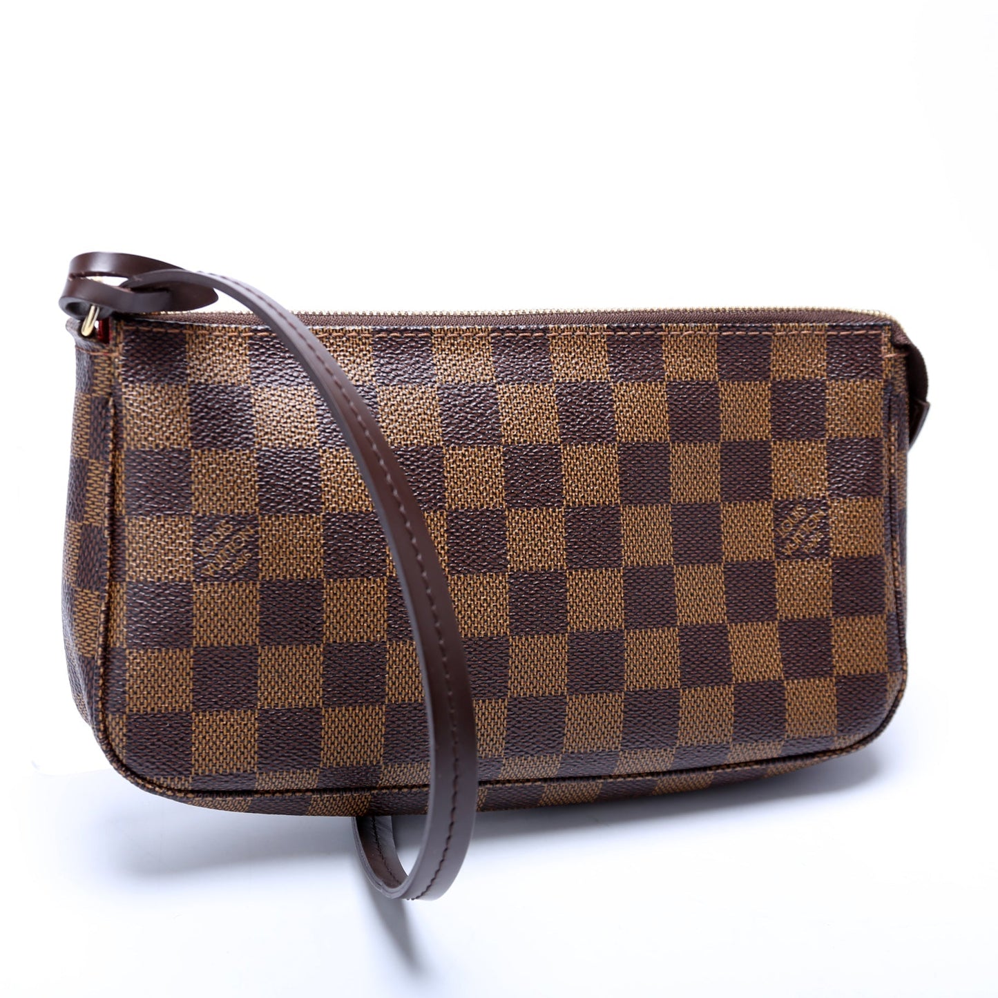 Louis Vuitton Pochette Acessories NM Ebene Damier Clutch Bag Damier Ebene