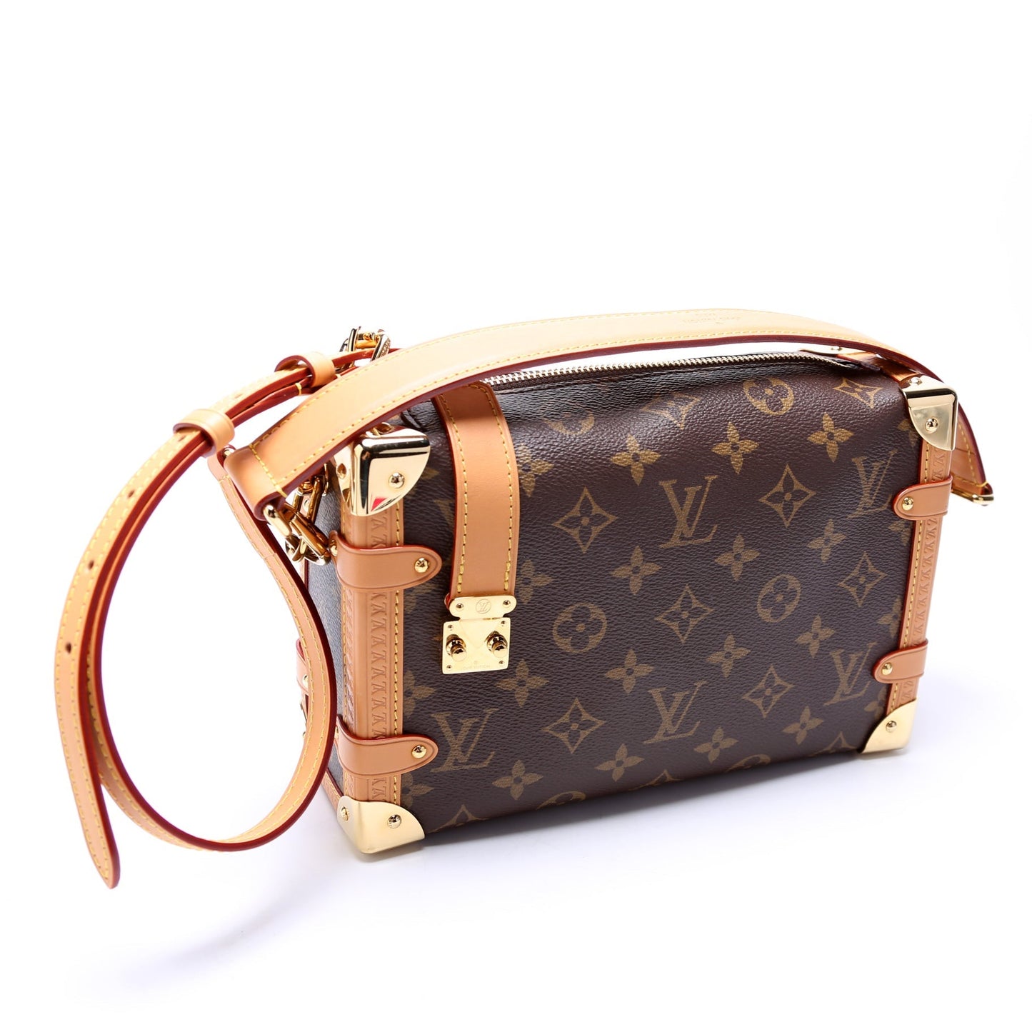 Louis Vuitton Side Trunk Monogram MM Handbag Monogram 1