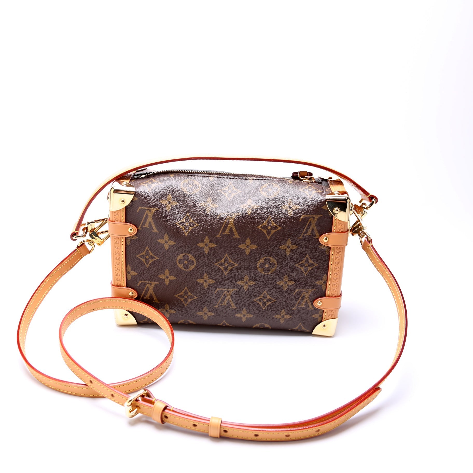 Louis Vuitton Side Trunk Monogram MM Handbag Monogram 1