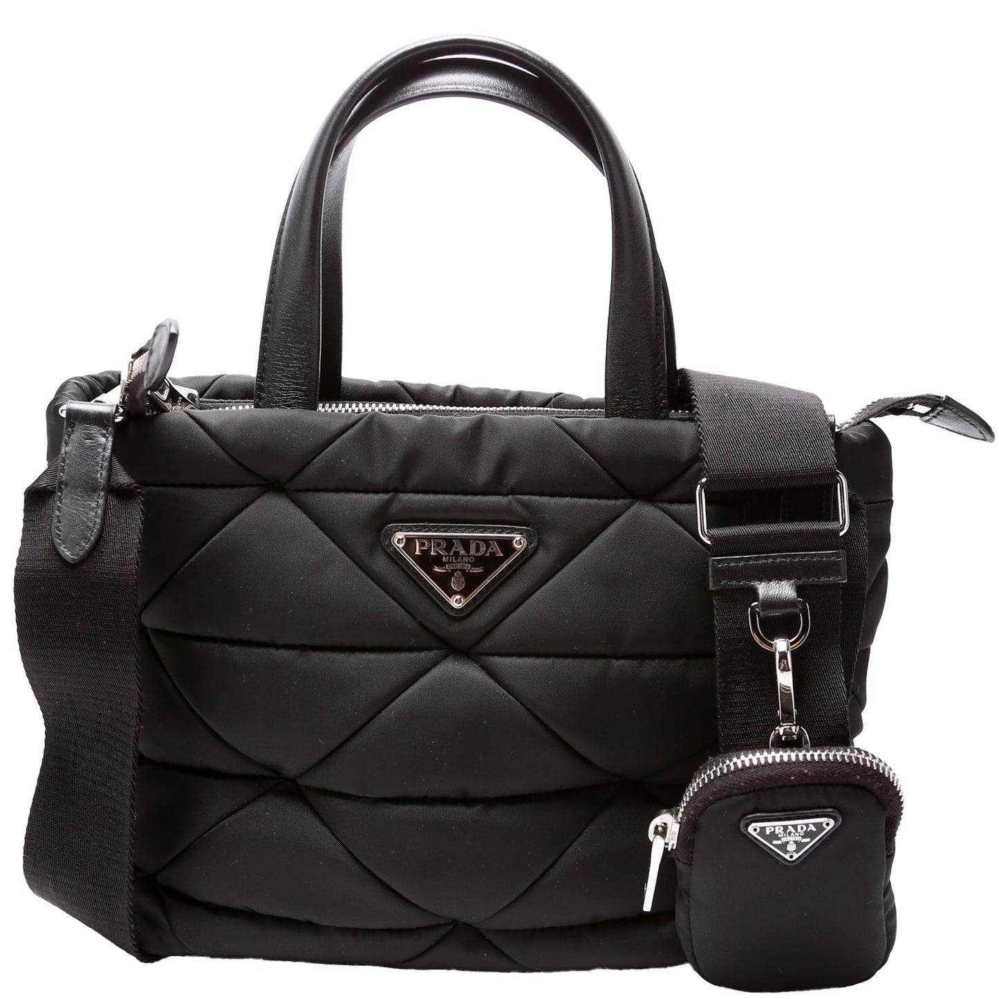 Prada Re Padded Tote Bag Nylon Small