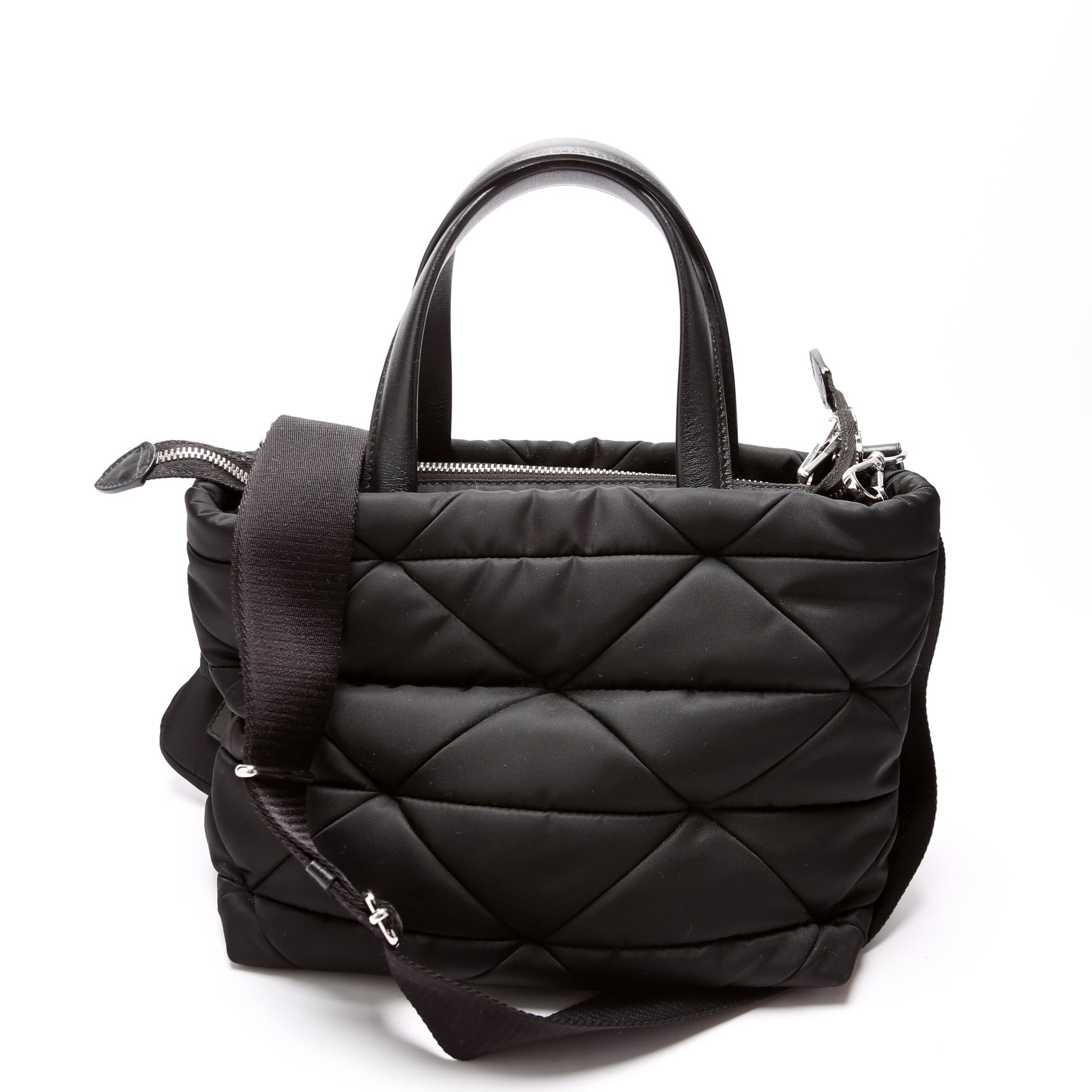 Prada Re Padded Tote Bag Nylon Small
