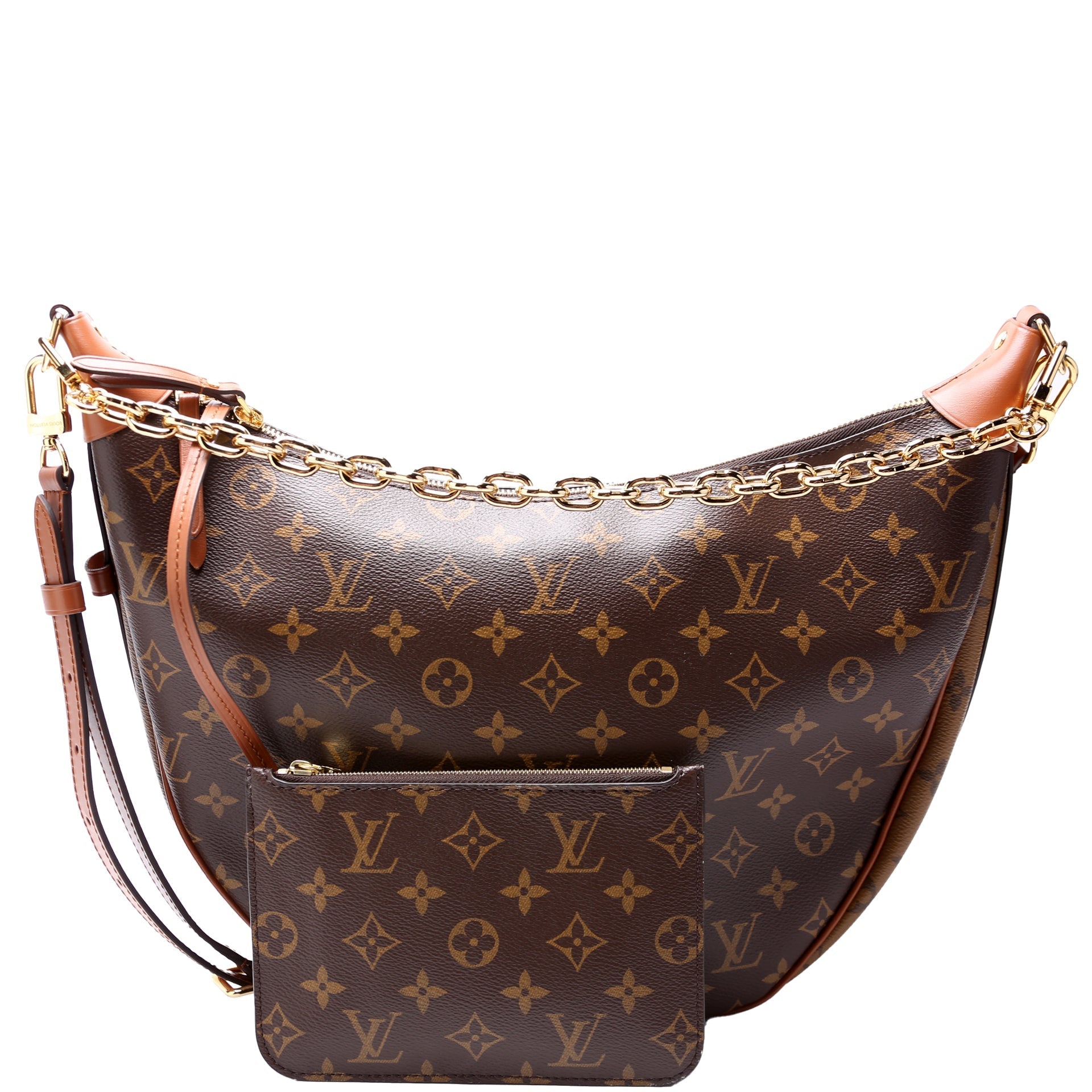 Louis Vuitton Loop Reverse Monogram Shoulder Bag Monogram 2