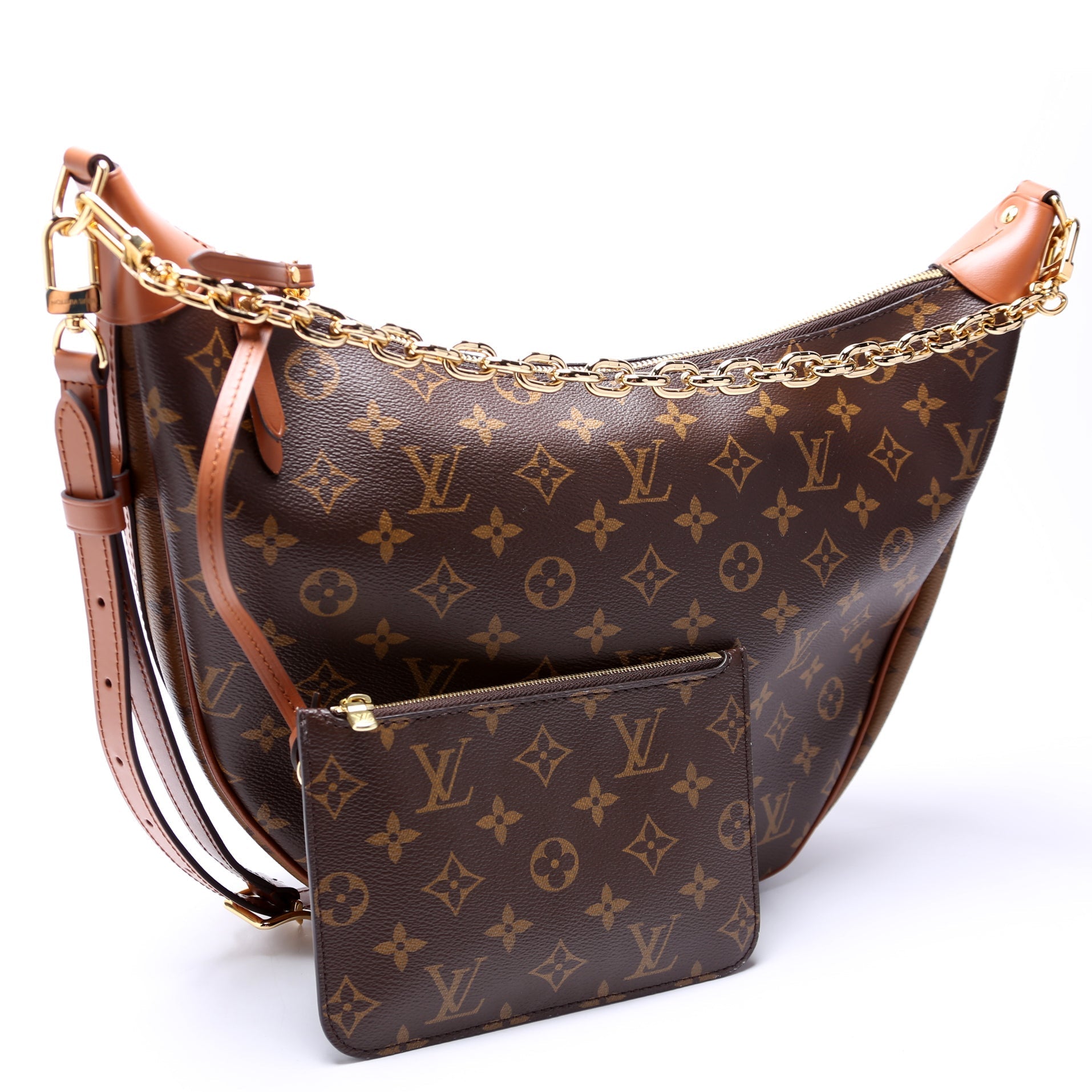 Louis Vuitton Loop Reverse Monogram Shoulder Bag Monogram 2