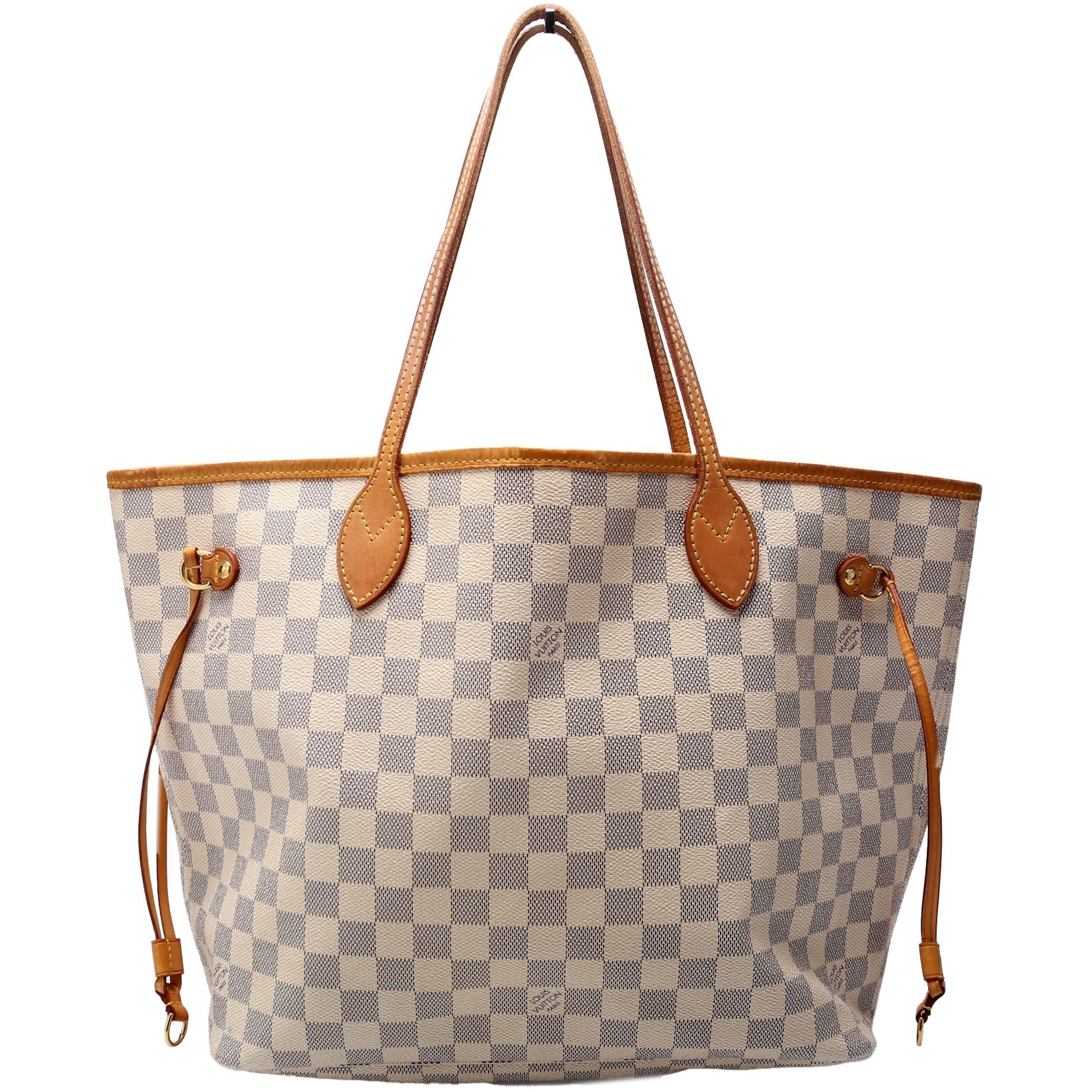 Louis Vuitton Neverfull MM Azur Damier Tote Bag Azur 41
