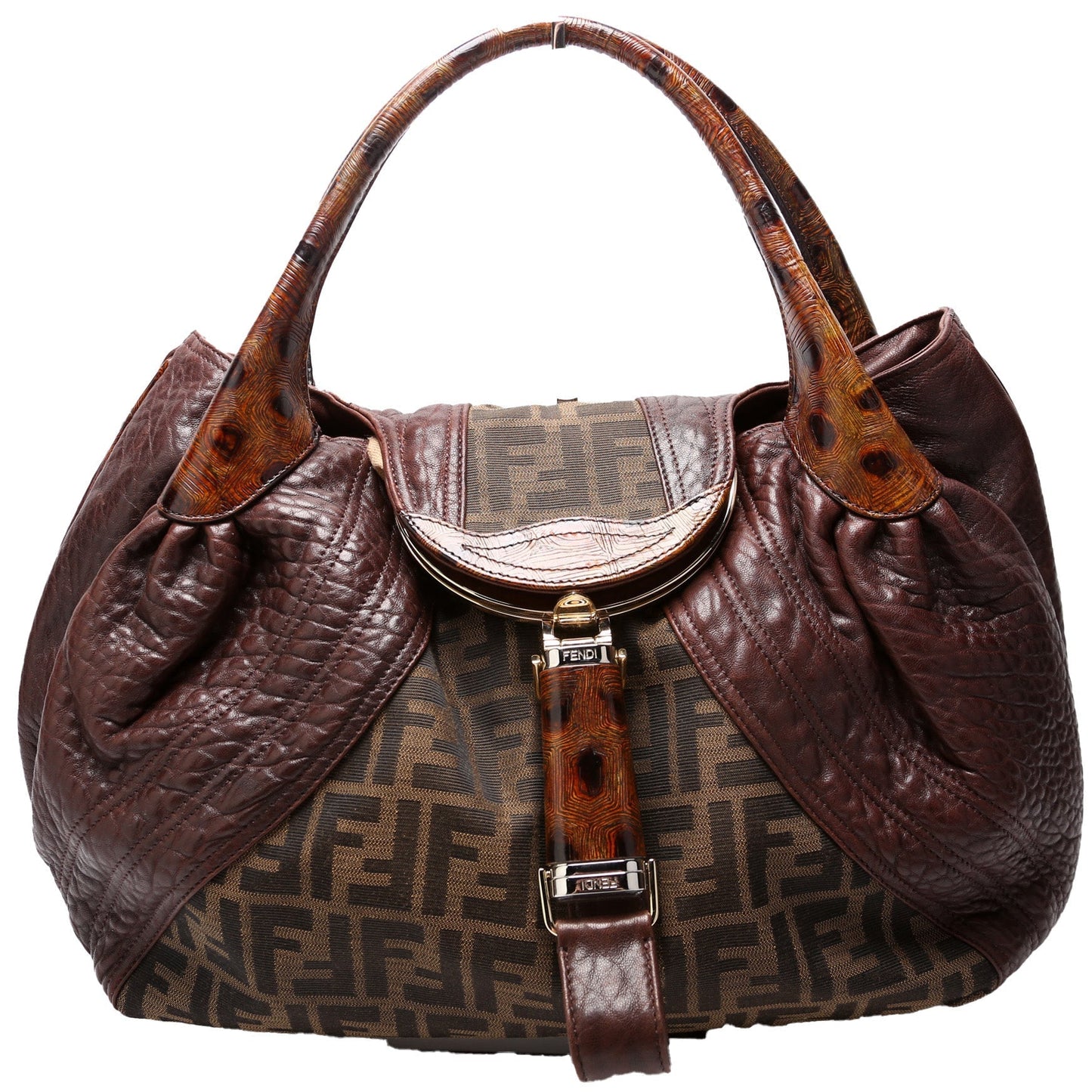 Fendi 8Br511 Spy Zucca Bag Travel Bag