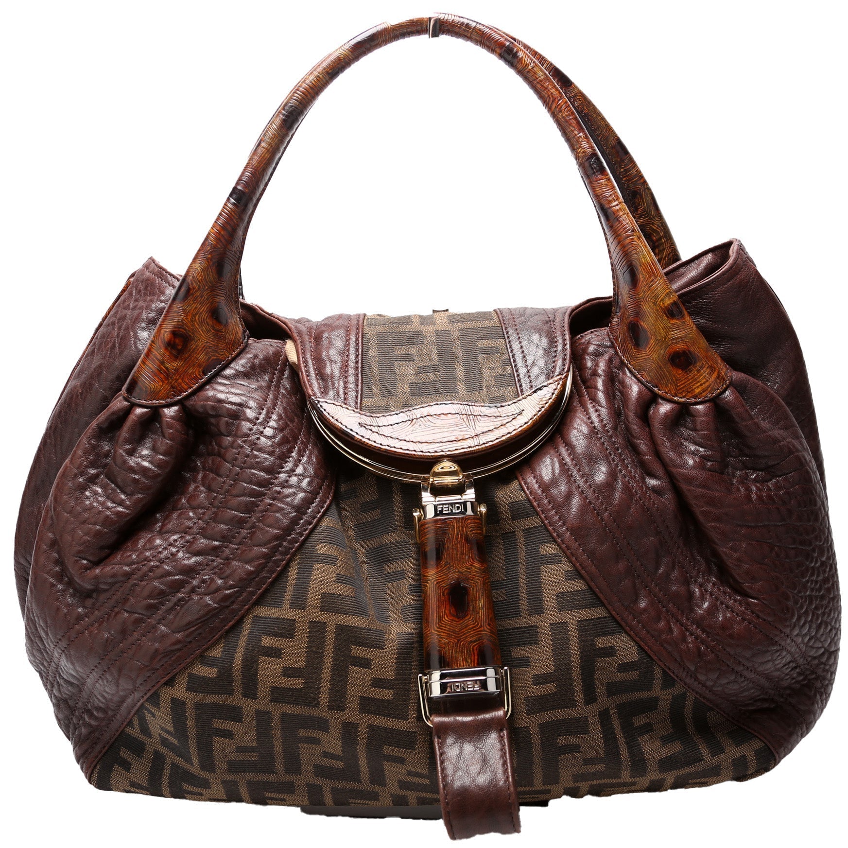 Fendi 8Br511 Spy Zucca Bag Travel Bag