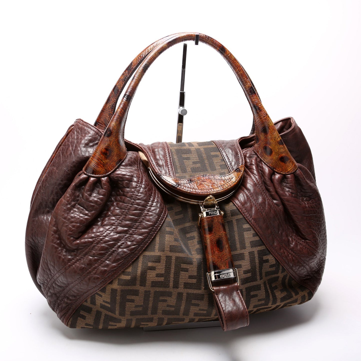 Fendi 8Br511 Spy Zucca Bag Travel Bag