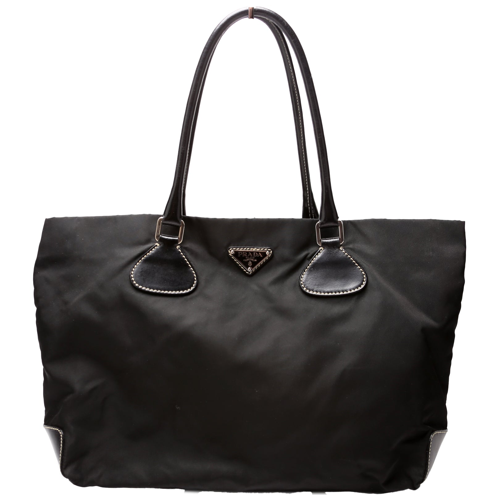 Prada Tessuto Satchel Bag Nylon Small Travel Bag