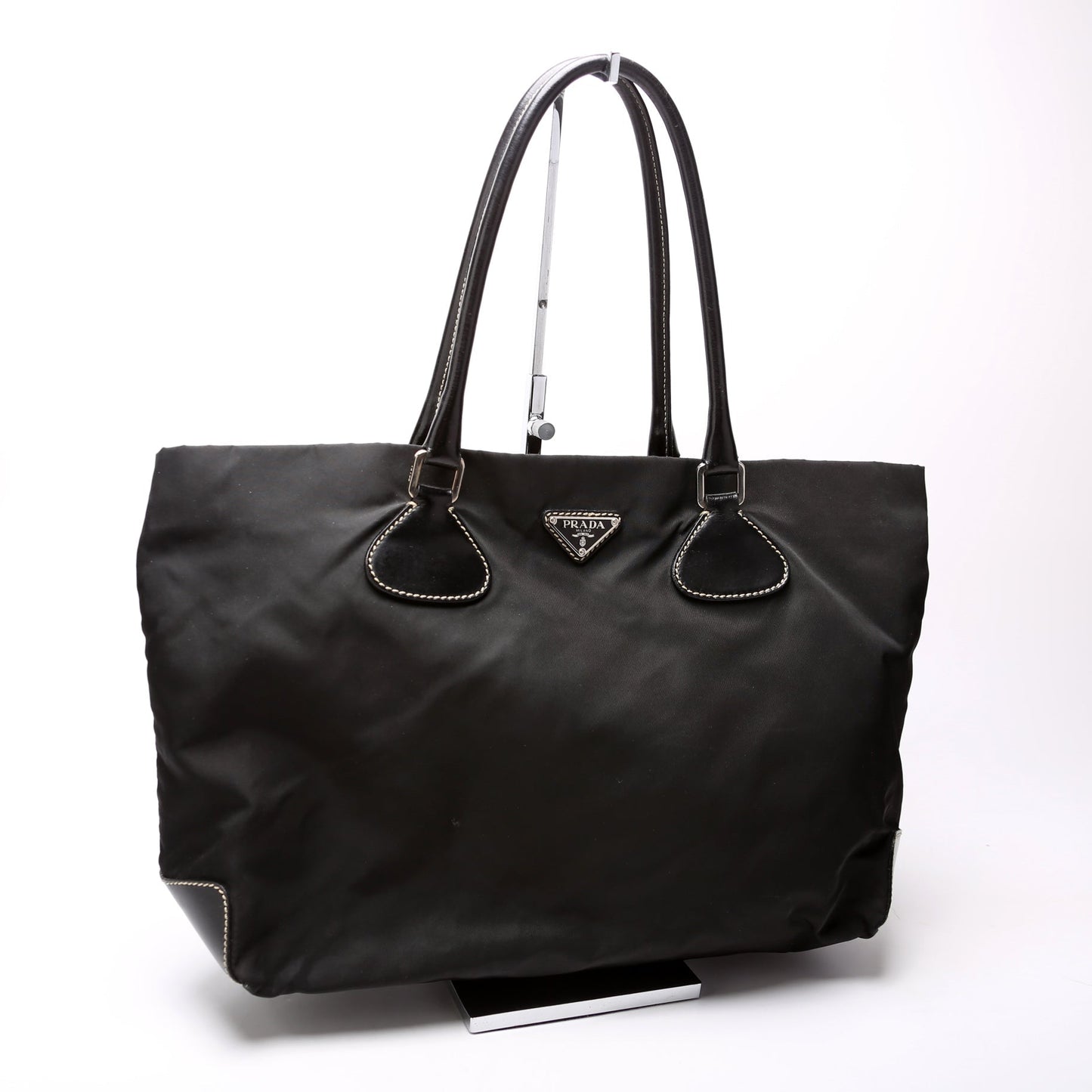 Prada Tessuto Satchel Bag Nylon Small Travel Bag