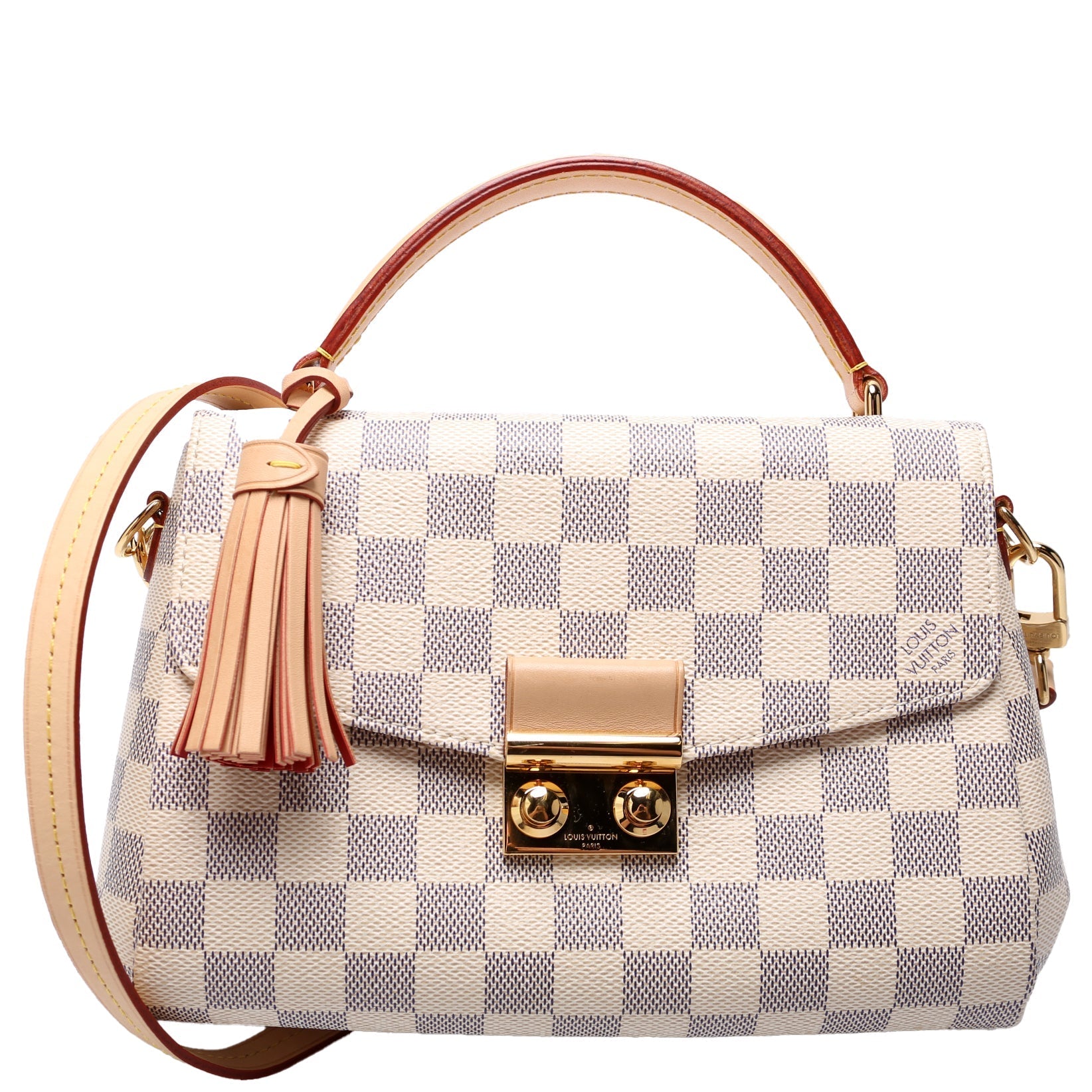 Louis Vuitton Croisette Azur Damier Handbag Azur 12