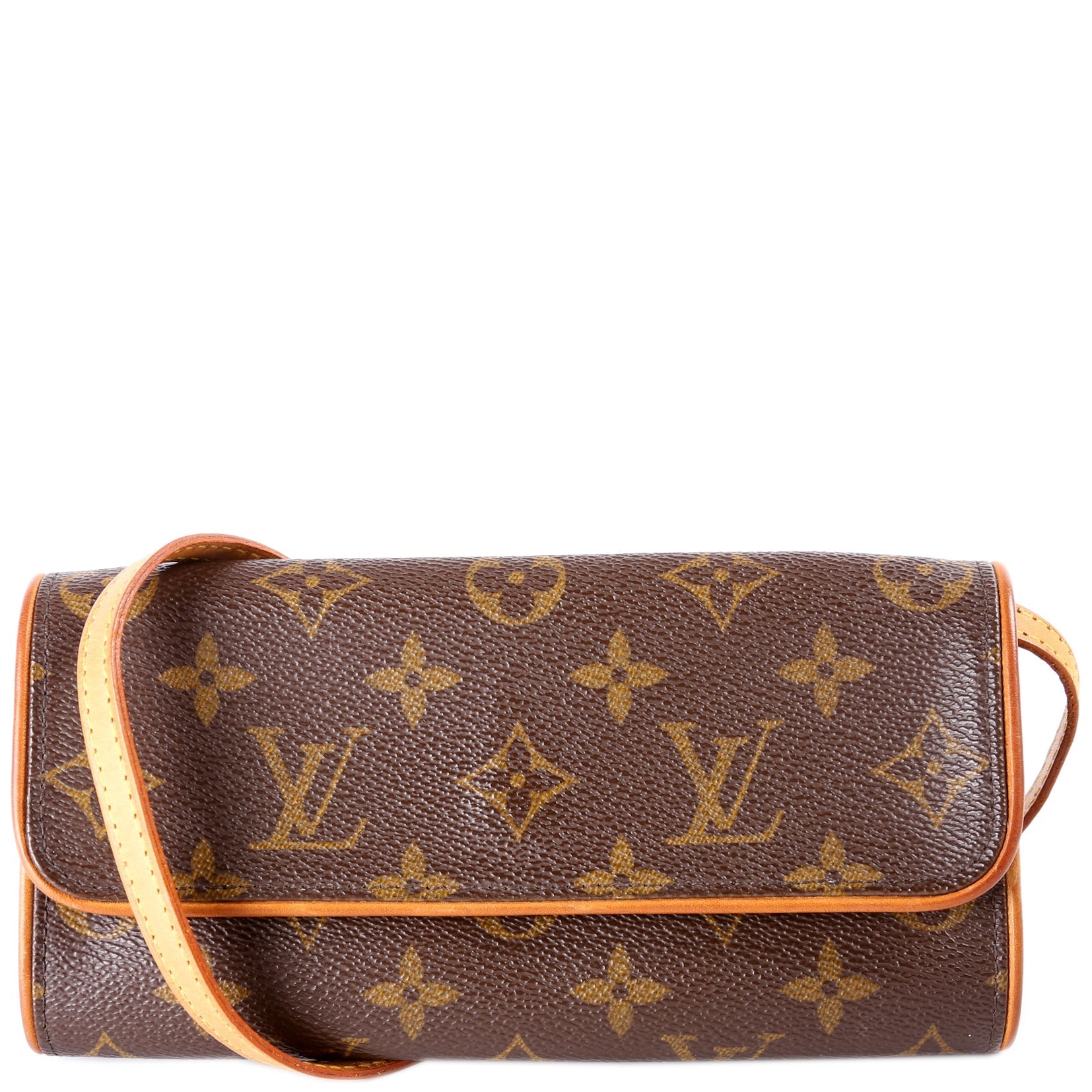 Louis Vuitton Pochette Twin PM Monogram Clutch Bag Monogram 1