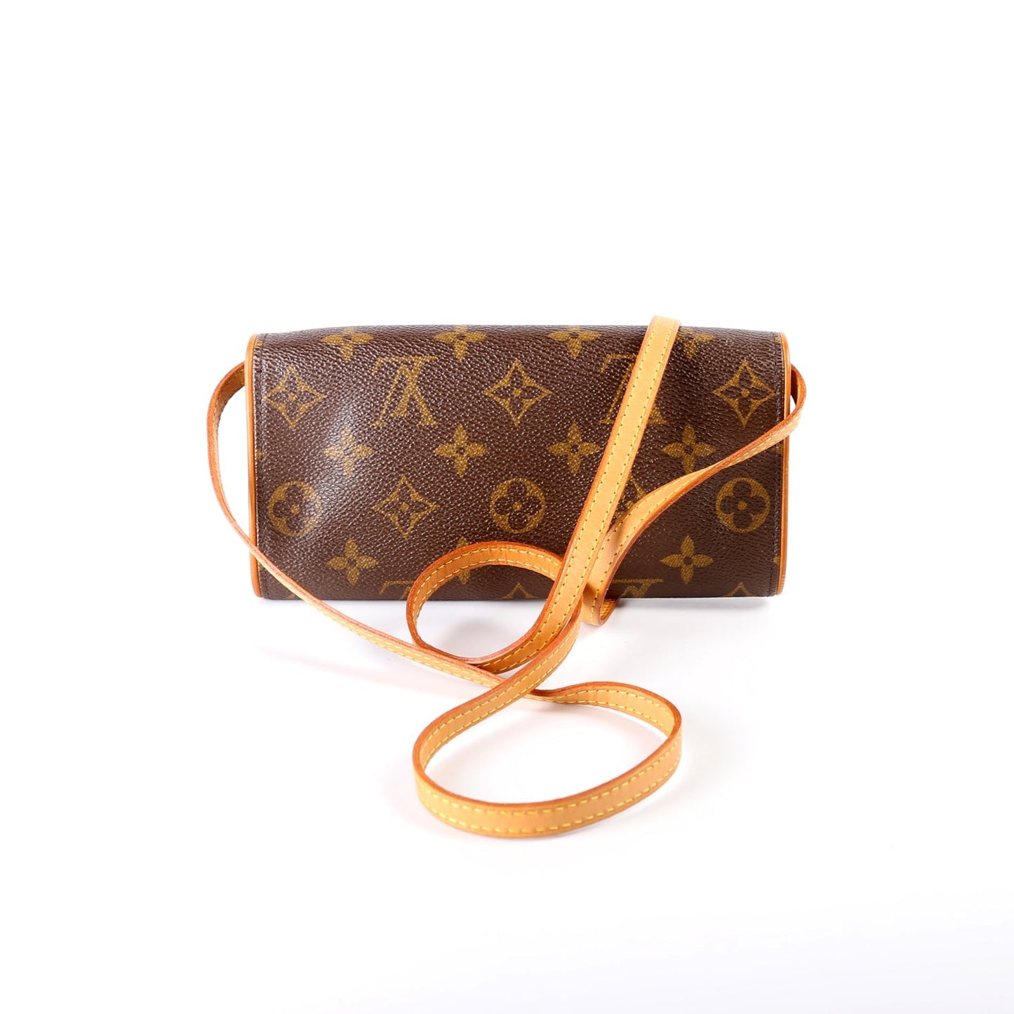 Louis Vuitton Pochette Twin PM Monogram Clutch Bag Monogram 1