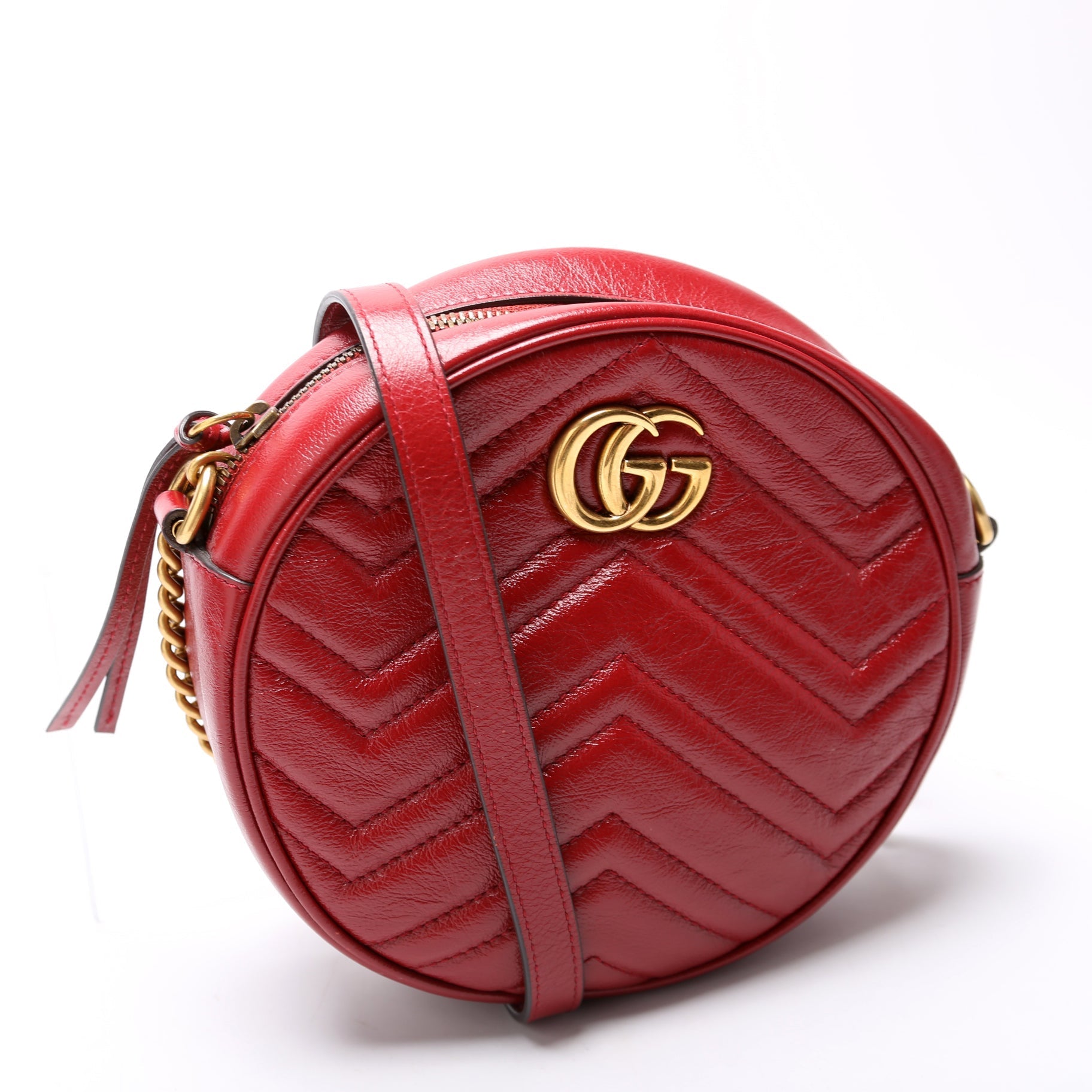 Gucci Marmont Round Mini Travel Bag Round 7