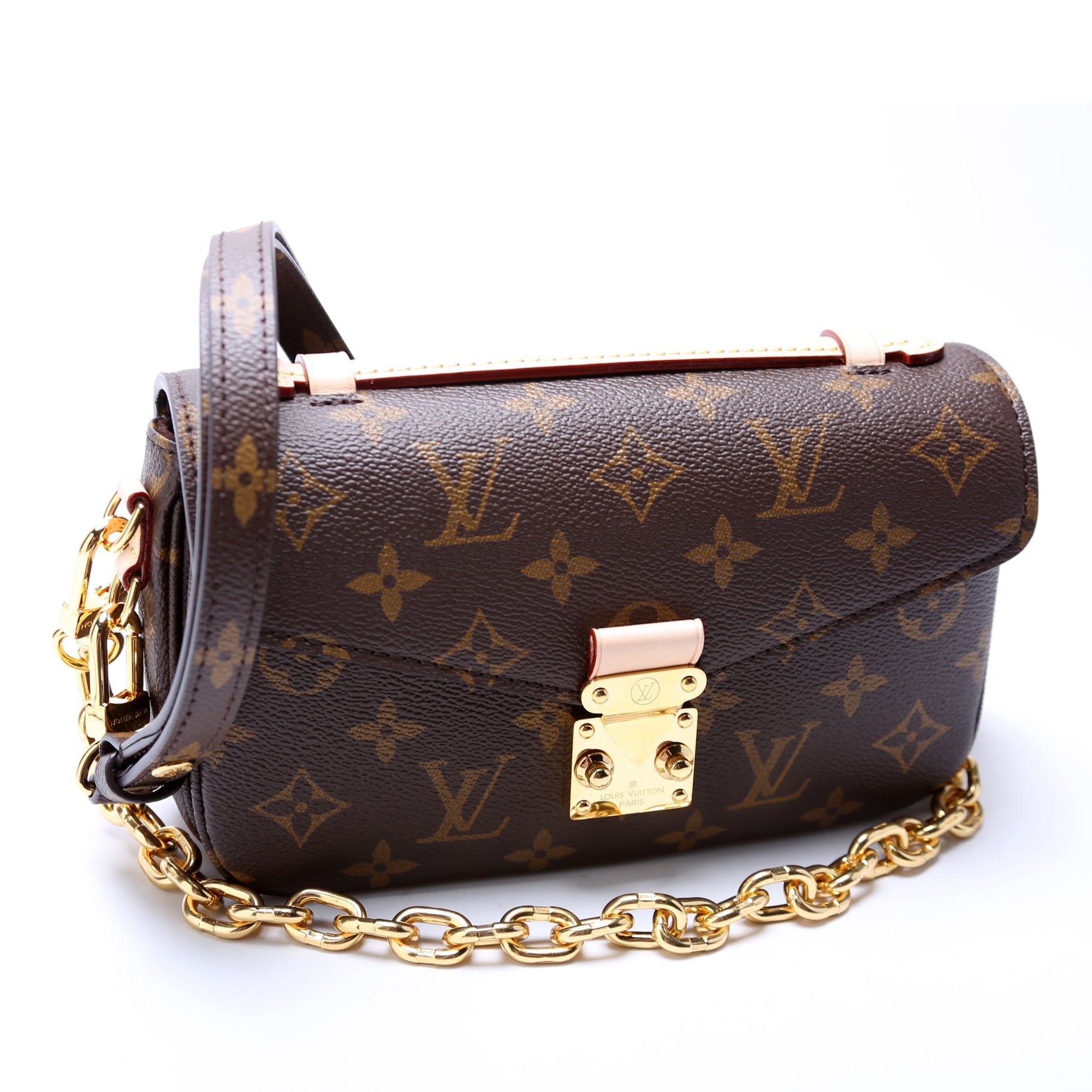 Louis Vuitton Pochette Metis East West Monogram Clutch Bag Monogram 1
