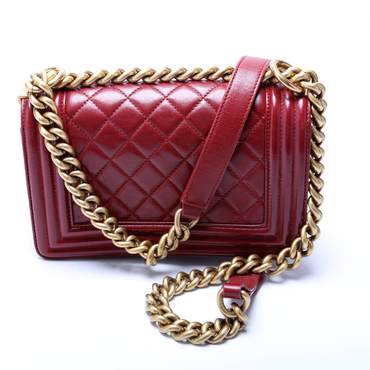 Chanel Boy Flap Lambskin 21-24M Small Handbag