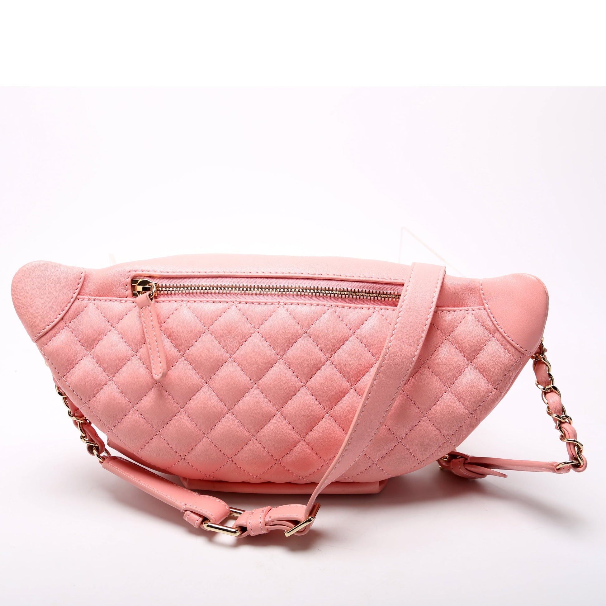 Chanel CC Waist Quilted Lambskin 27M Handbag