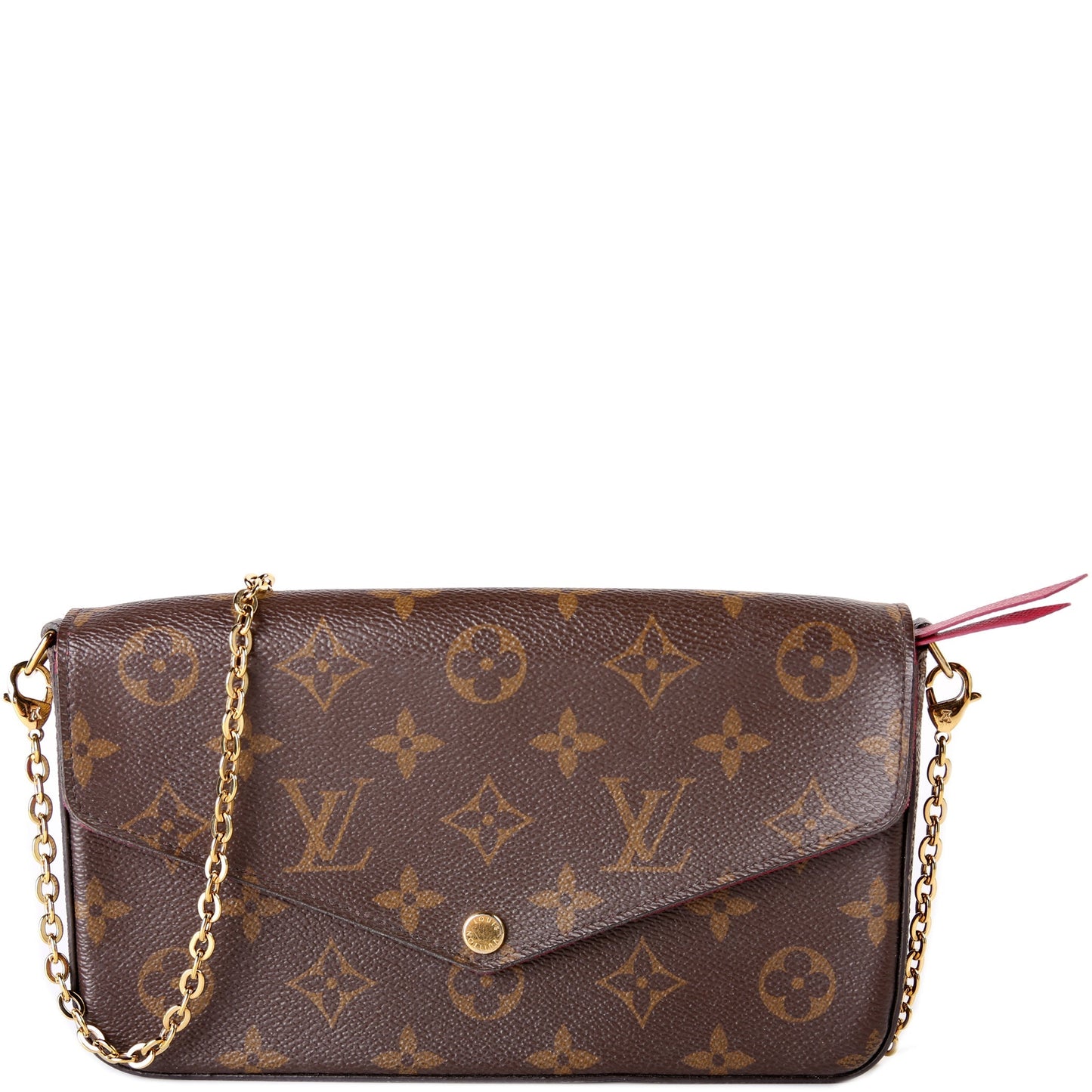 Louis Vuitton Pochette Felicie Monogram Clutch Bag Monogram 36