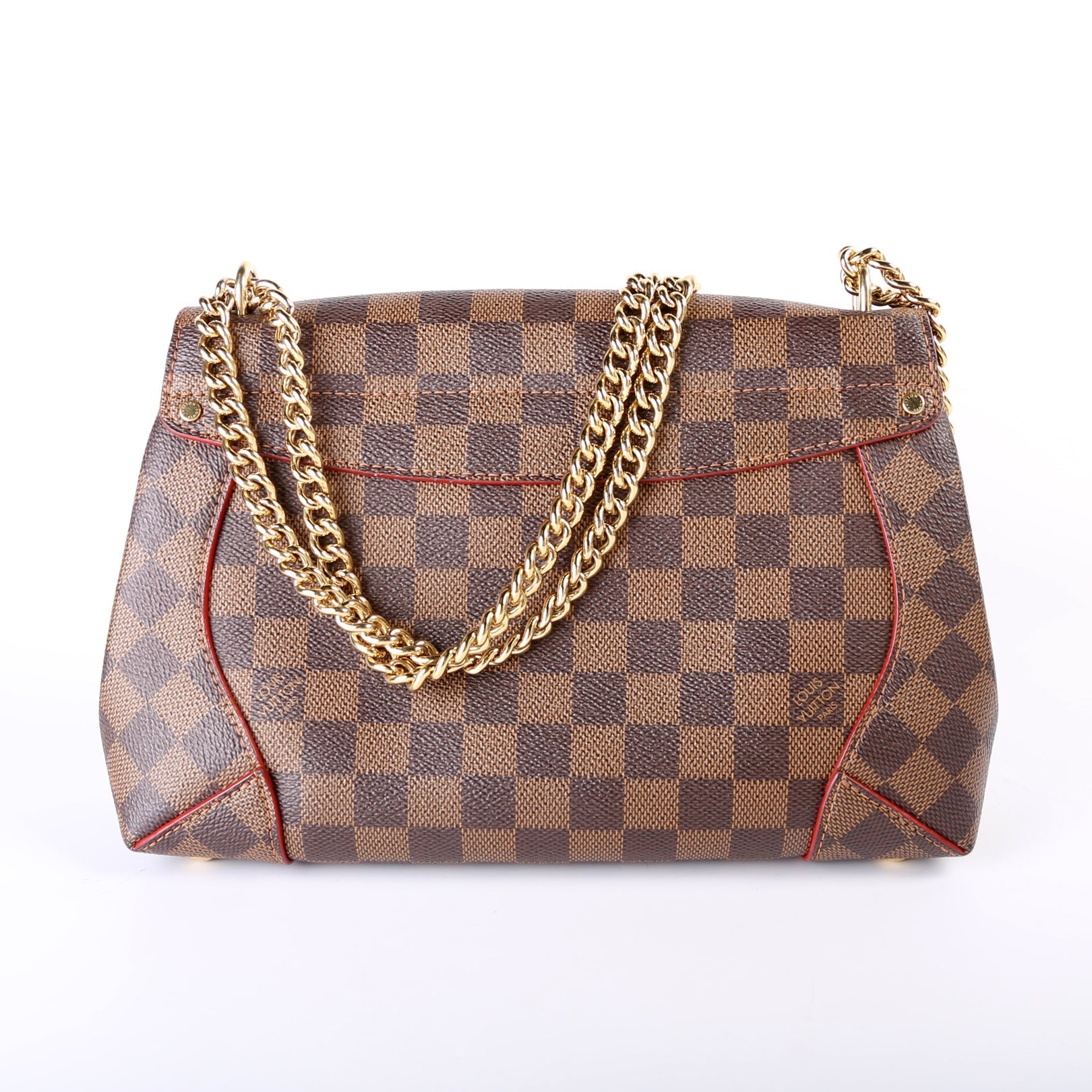 Louis Vuitton Caissa Ebene Damier Clutch Bag Ebene 1