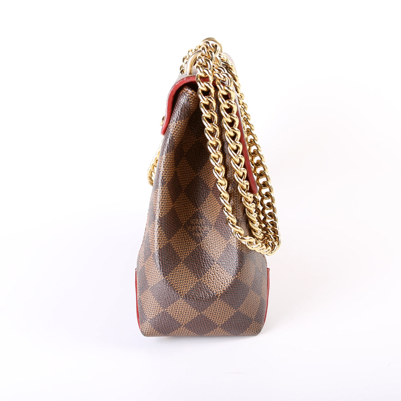 Louis Vuitton Caissa Ebene Damier Clutch Bag Ebene 1