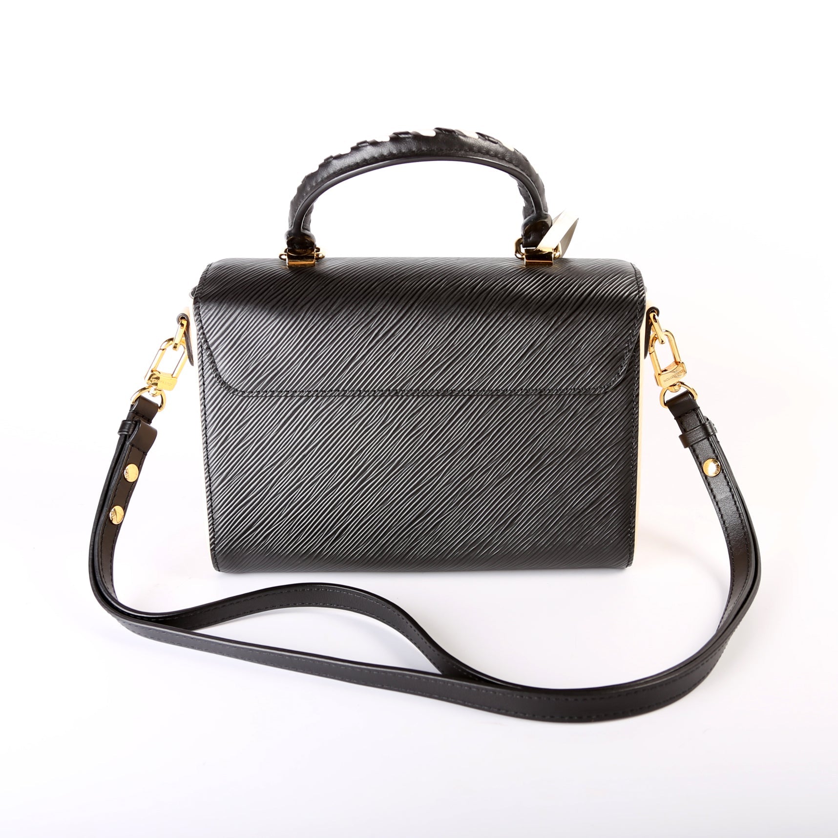 Louis Vuitton Twist Top Handle Crafy MM Epi Handbag