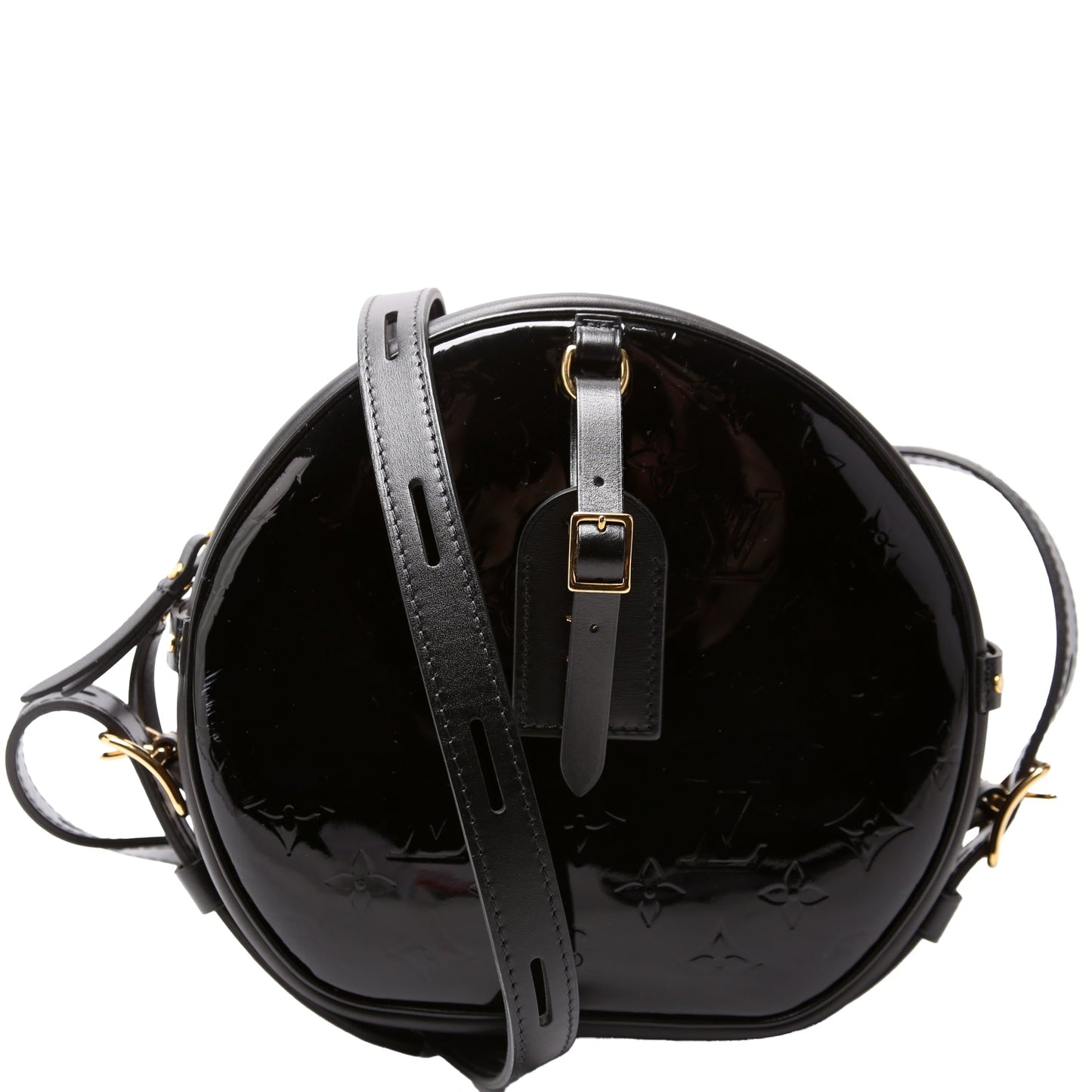 Louis Vuitton Boite Chapeau Souple MM Vernis Handbag