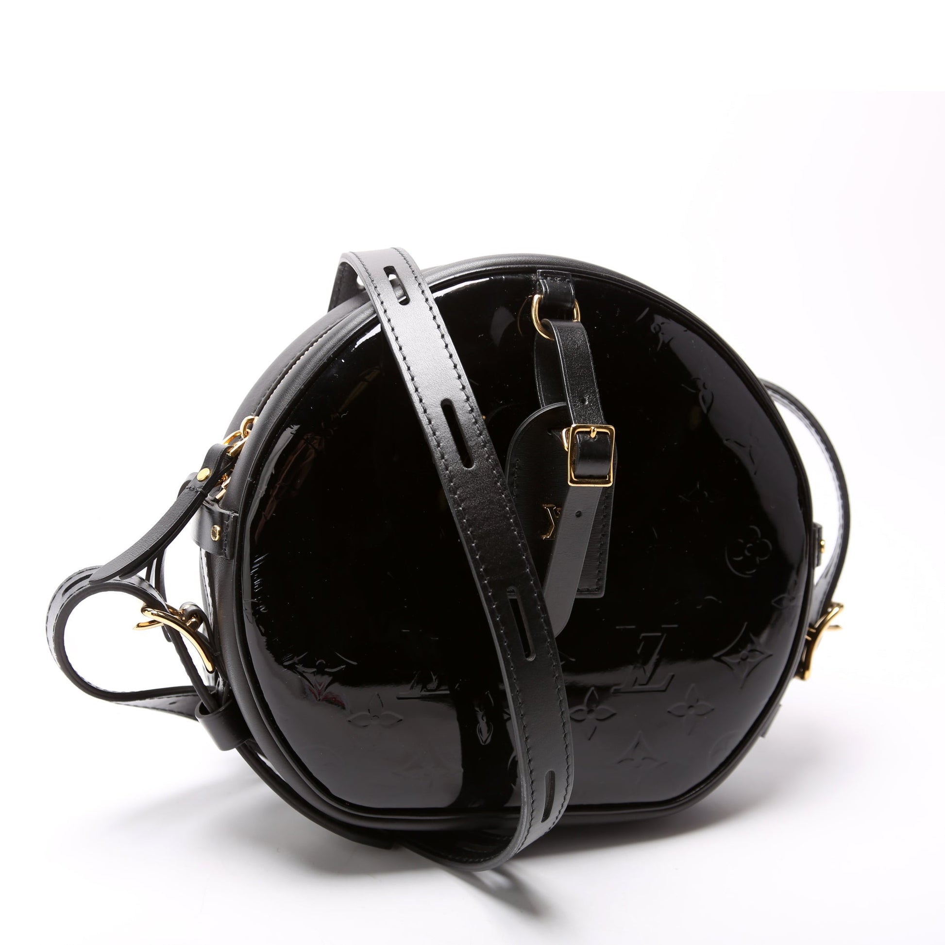 Louis Vuitton Boite Chapeau Souple MM Vernis Handbag