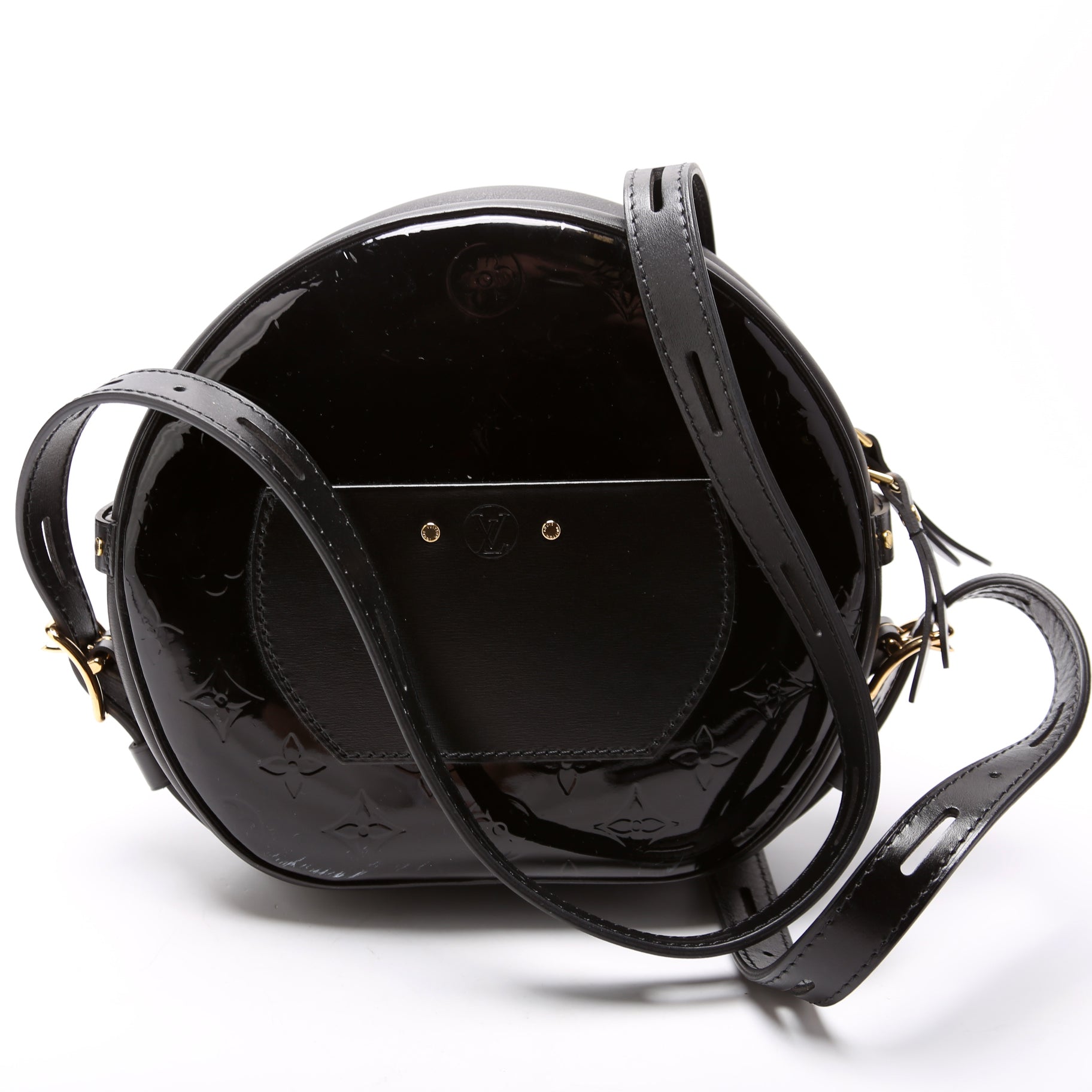 Louis Vuitton Boite Chapeau Souple MM Vernis Handbag