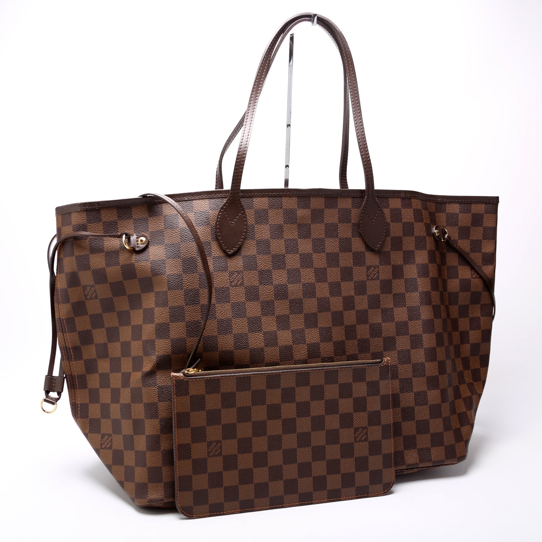 Louis Vuitton Neverfull w GM Ebene Wallet Case