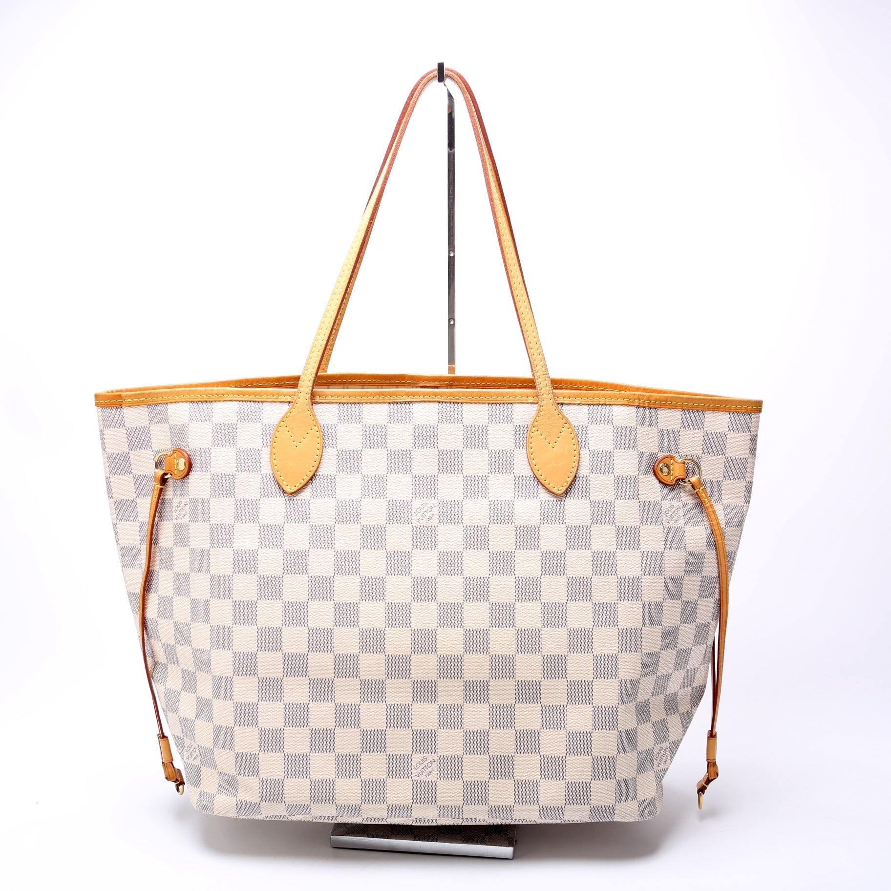 Louis Vuitton Neverfull MM Azur Damier Wallet Case Azur 3