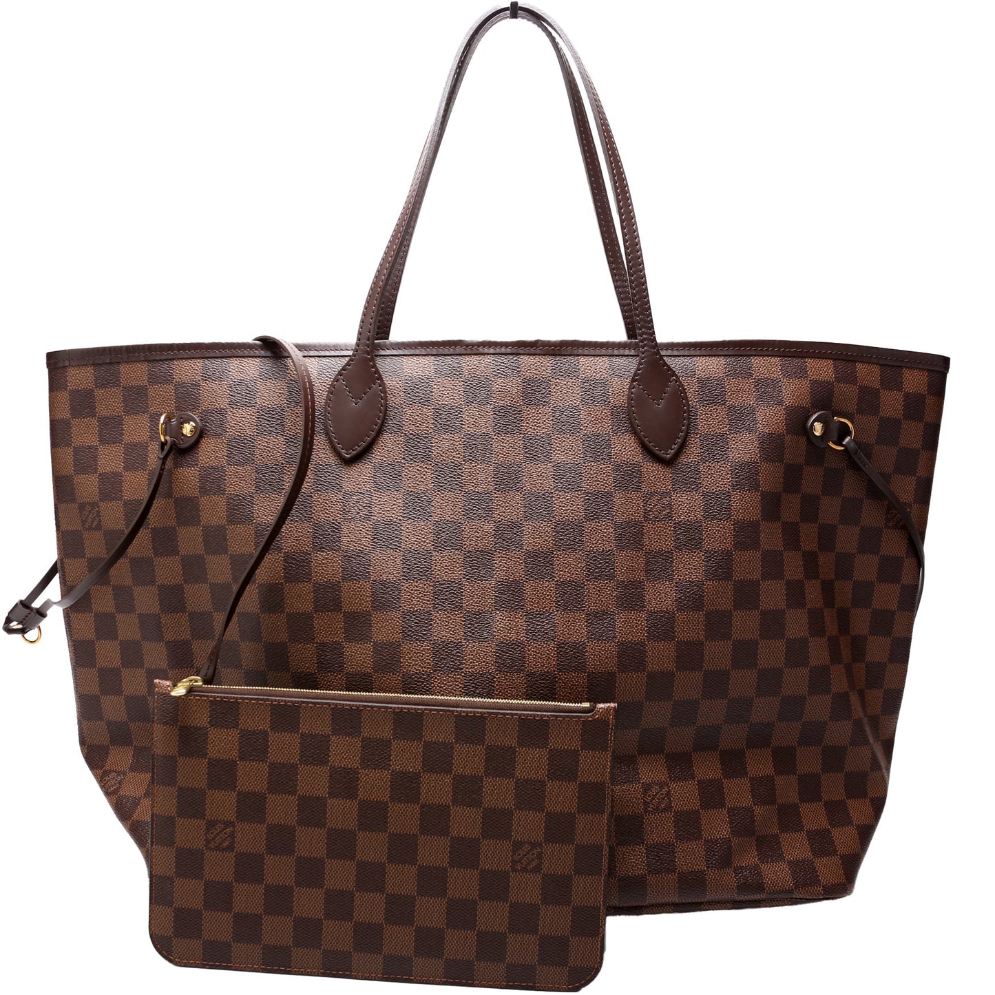 Louis Vuitton Neverfull GM Ebene Damier Wallet Case