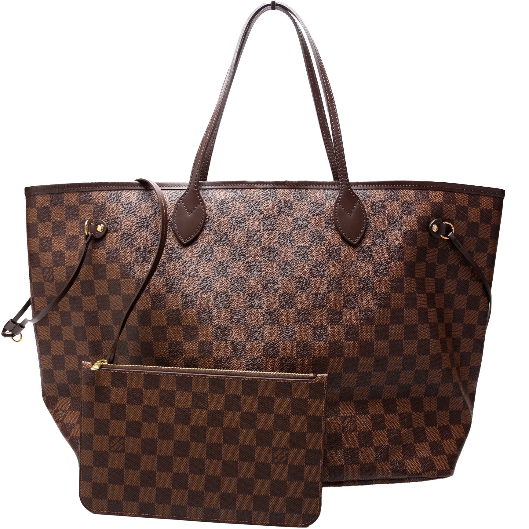Louis Vuitton Neverfull GM Ebene Damier Wallet Case