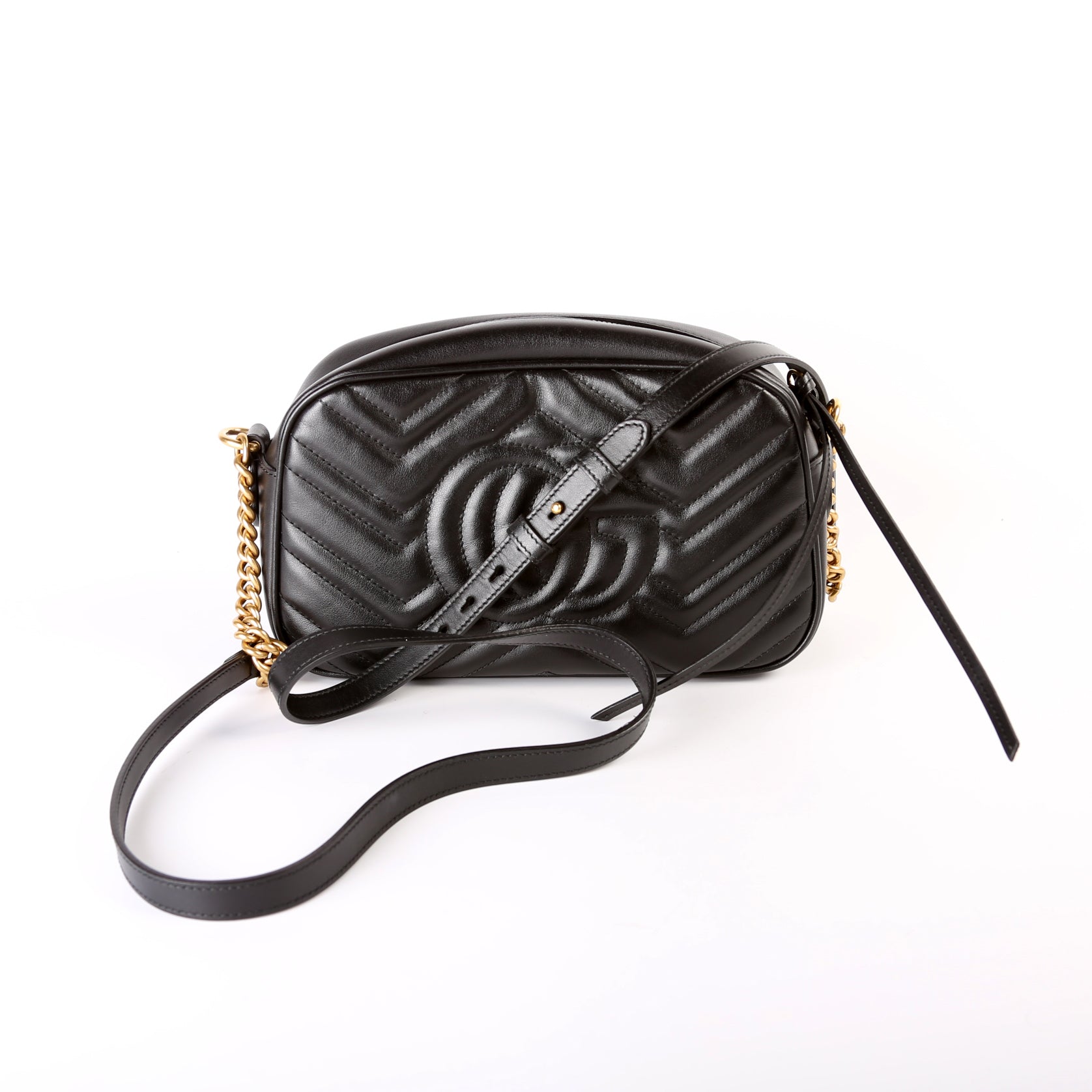 Gucci Marmont Camera Leather Small Crossbody Bag Camera 46