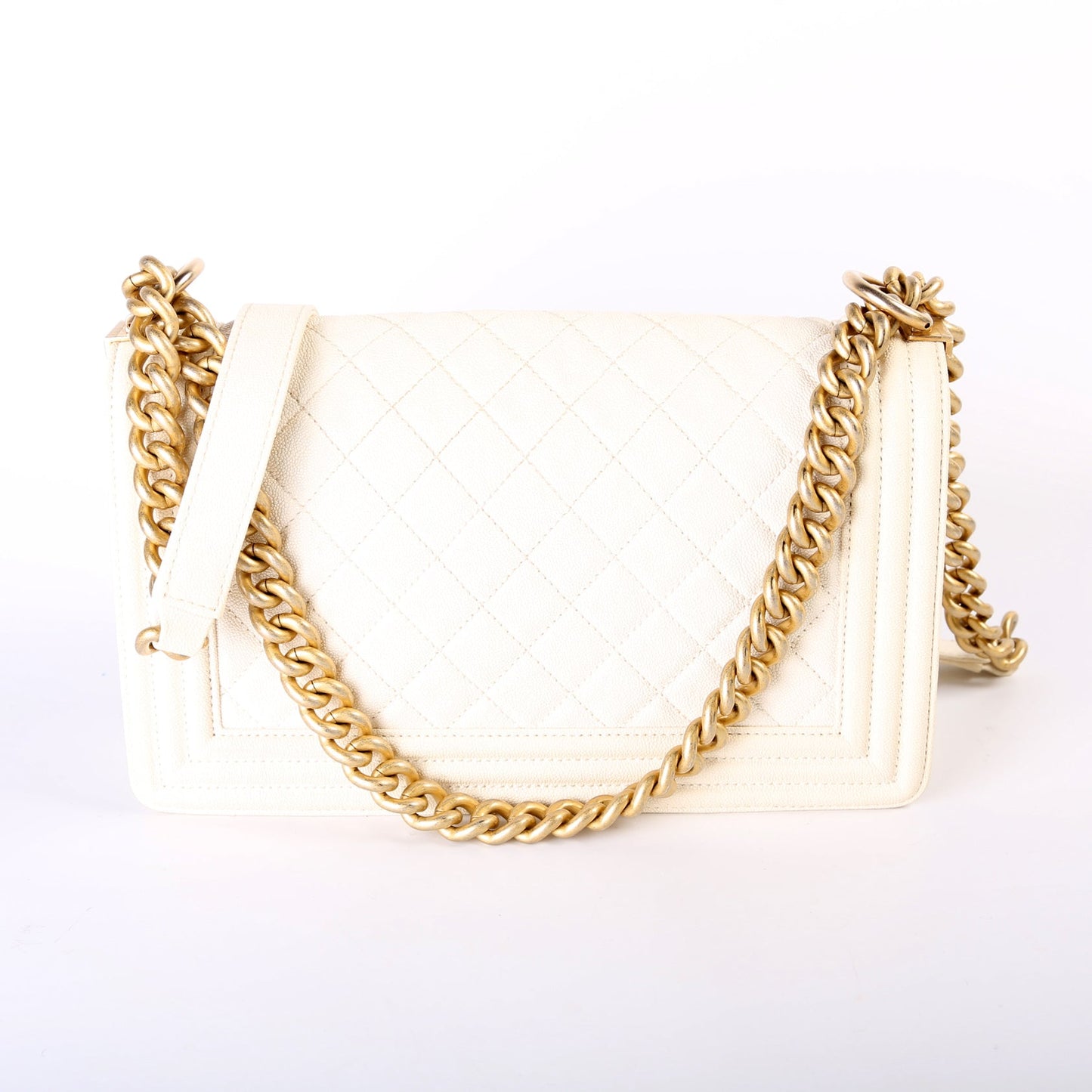 Chanel Boy Flap Old Caviar 25-28M Handbag