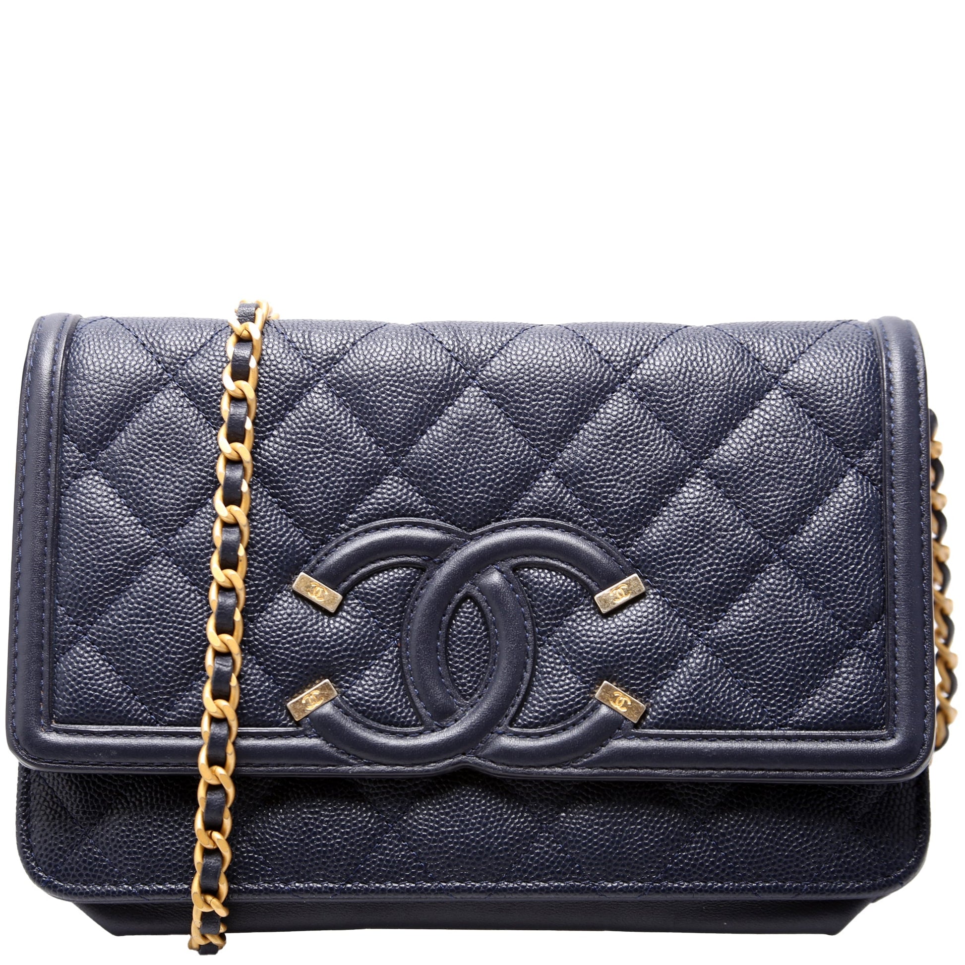 Chanel Filigree WOC 25M Clutch Bag