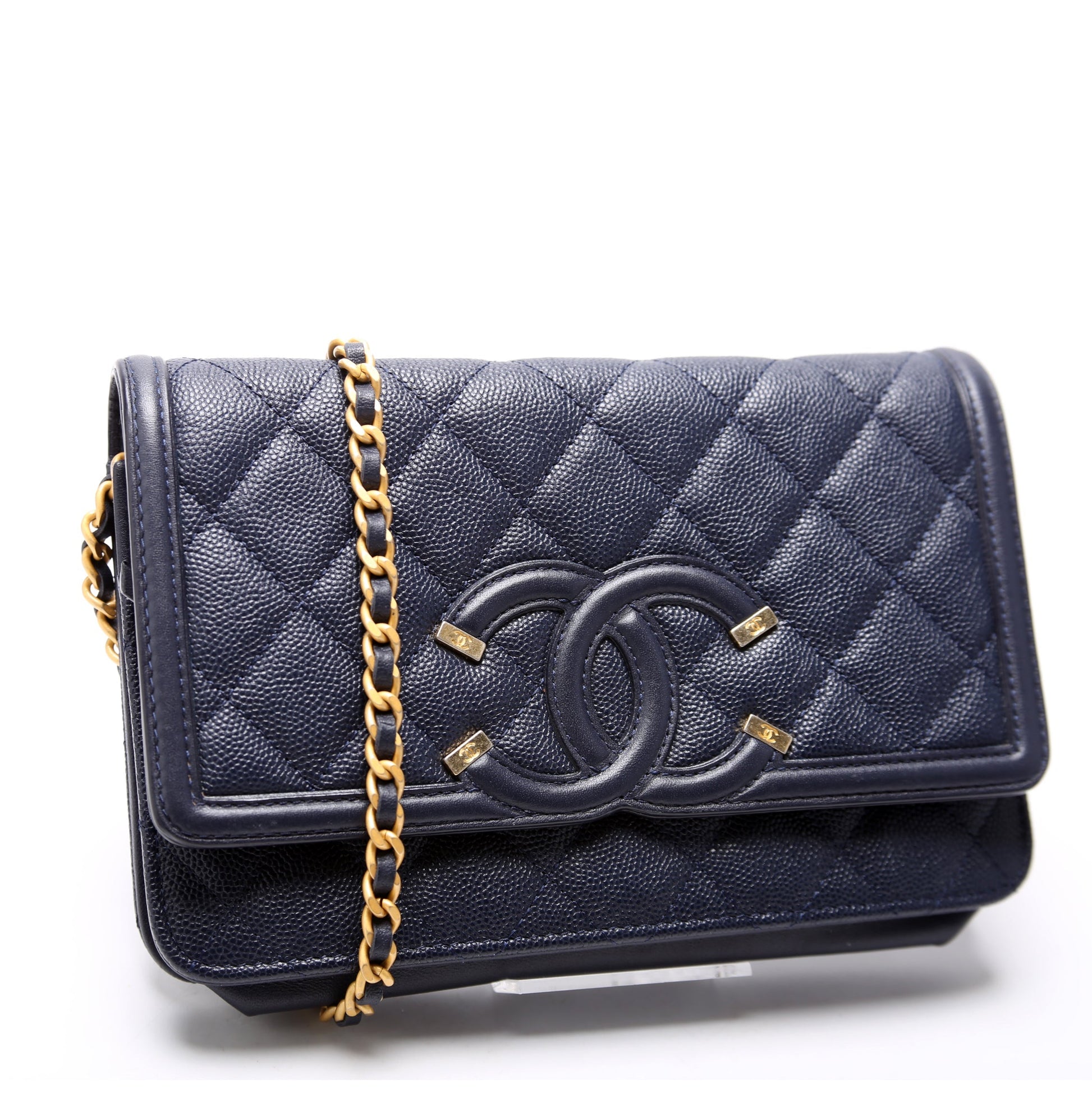Chanel Filigree WOC 25M Clutch Bag