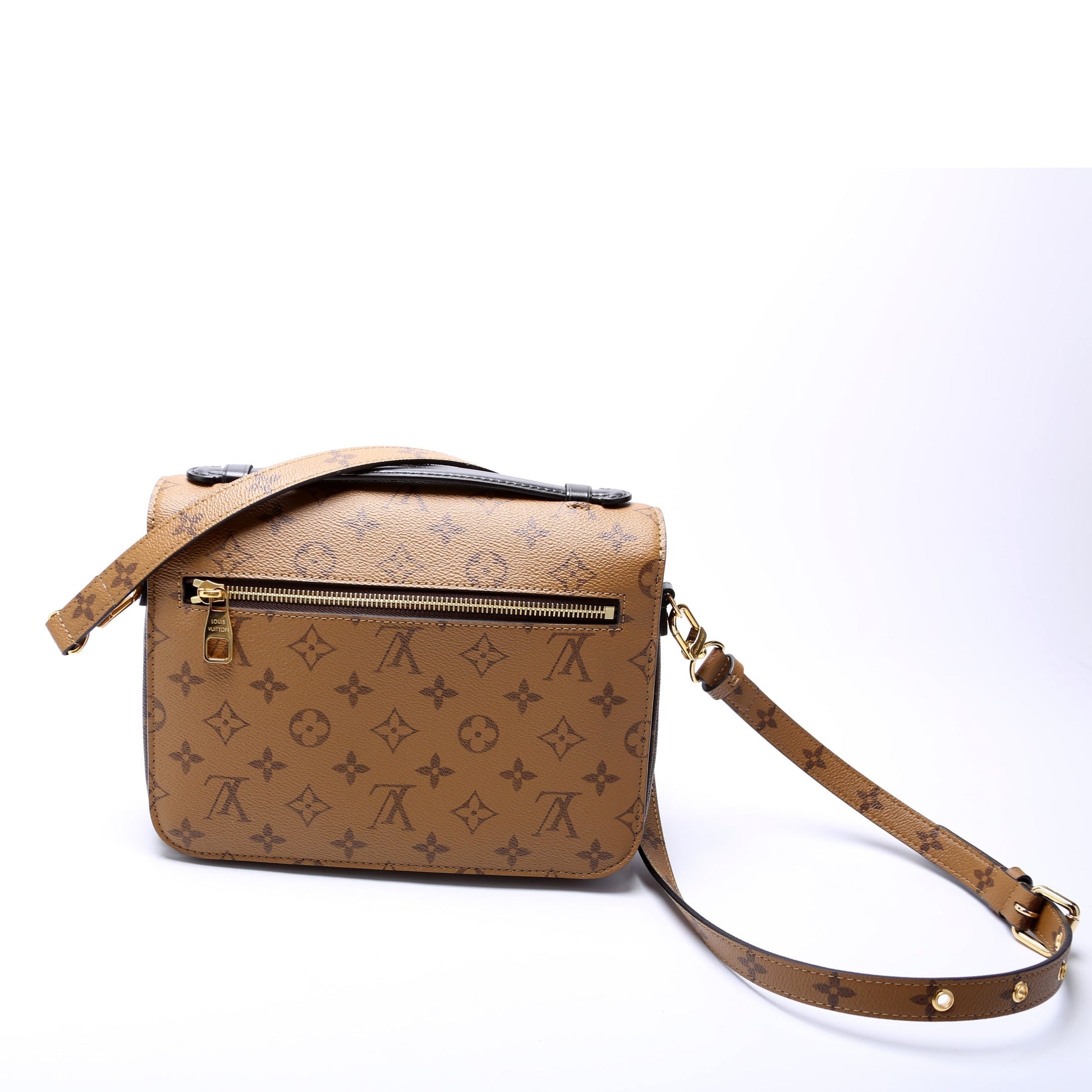 Louis Vuitton Pochette Metis Reverse Monogram Clutch Bag Monogram 13
